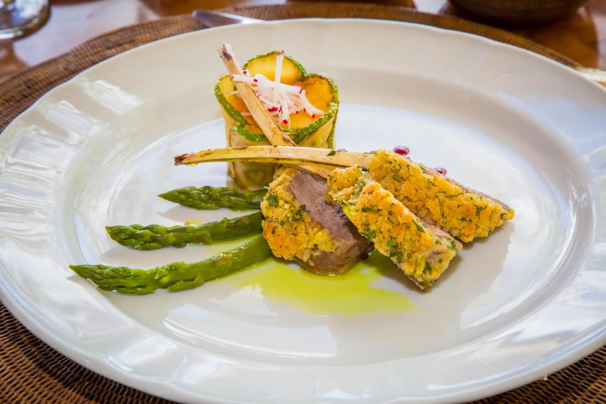 Food close-up in East Winds St. Lucia- All Inclusive