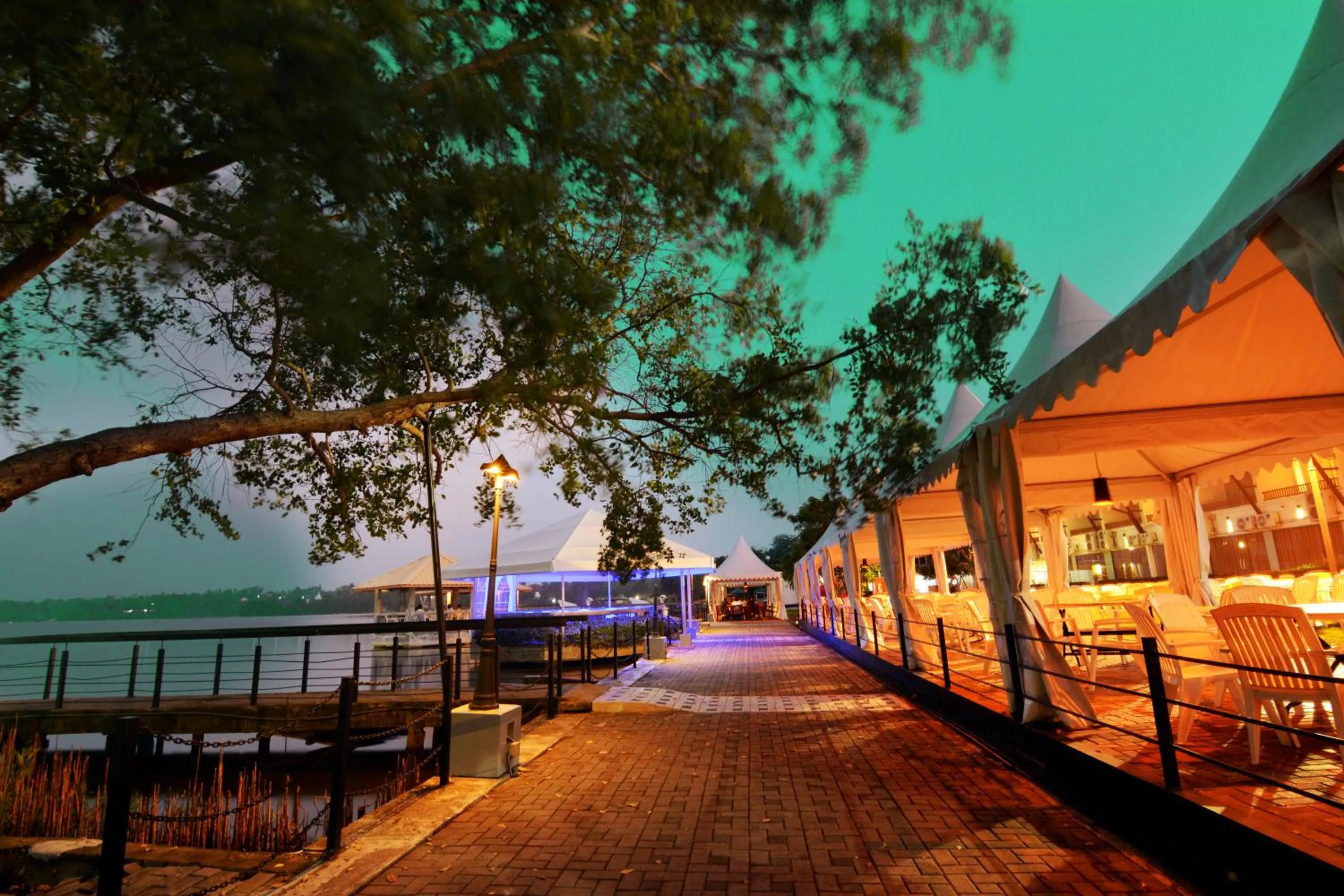 Balcony/Terrace in Ramadia Ran Mal Holiday Resort