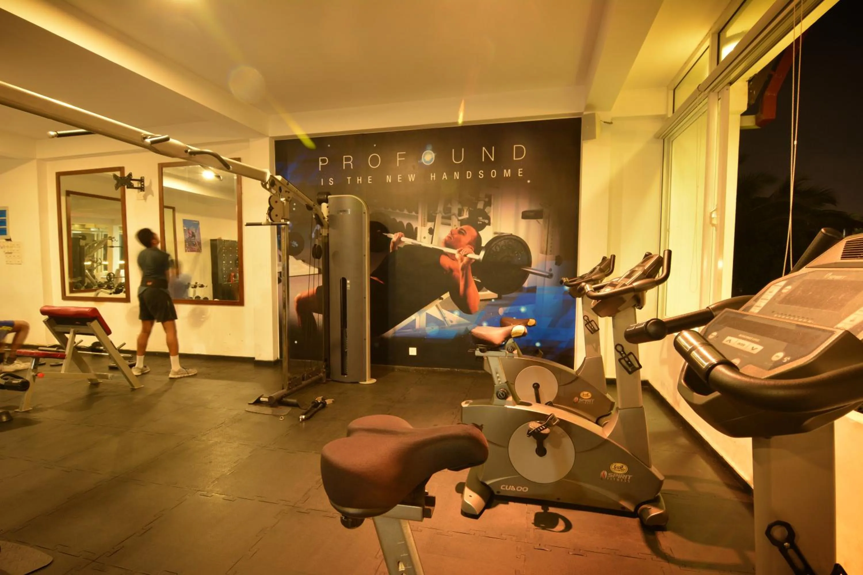 Fitness centre/facilities in Ramadia Ran Mal Holiday Resort