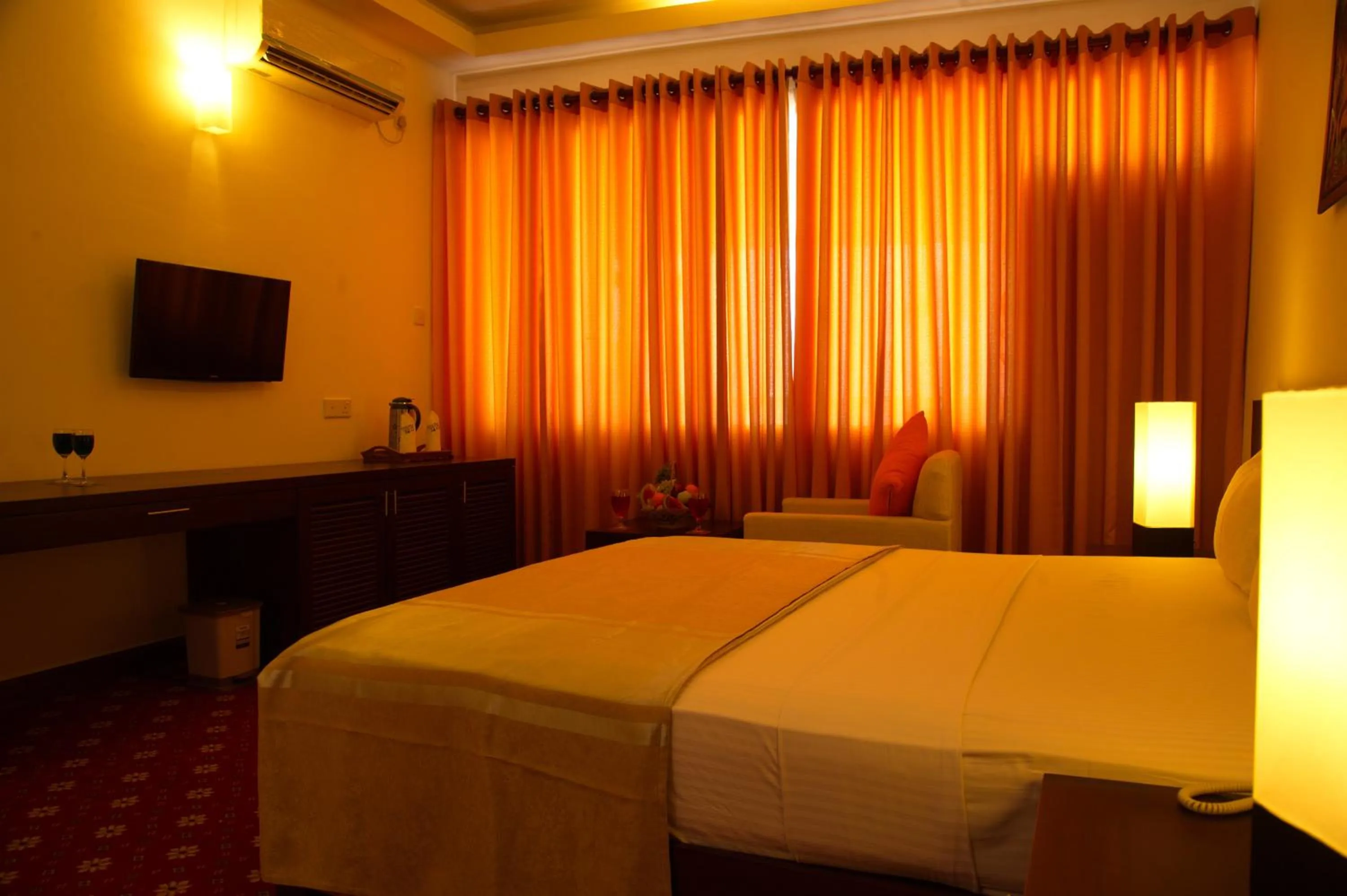 Bed in Ramadia Ran Mal Holiday Resort