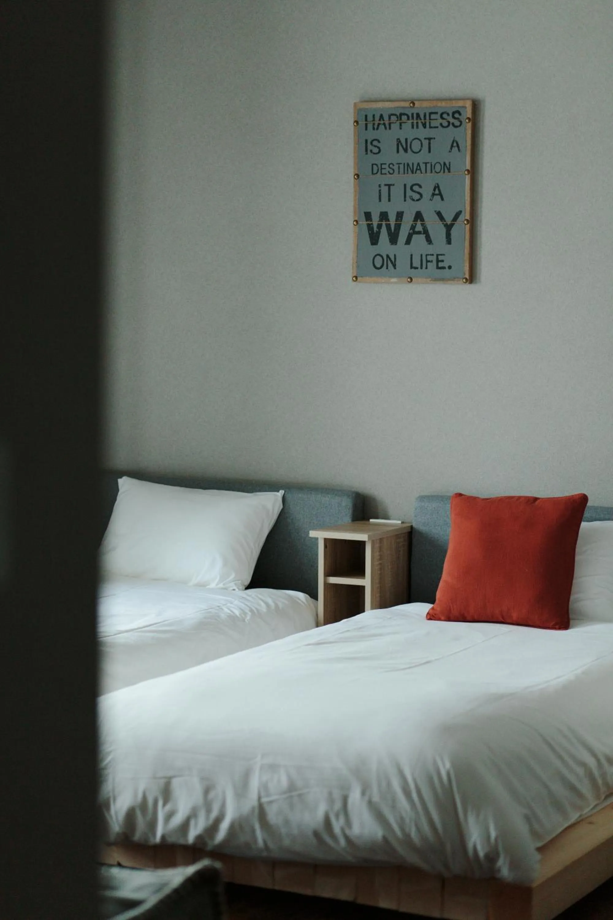 Bed in Lampstand STAY Asahikawa