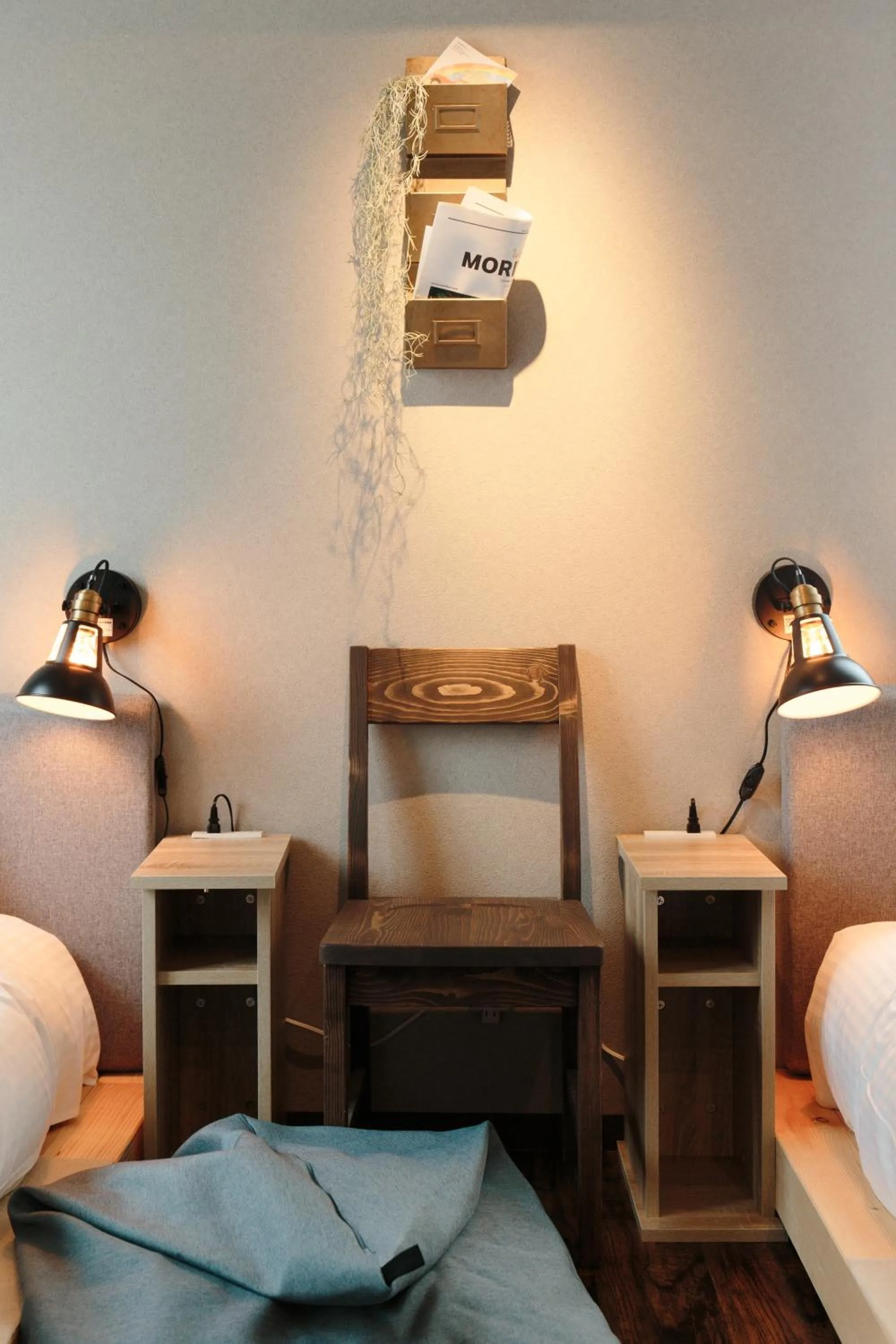 Bed in Lampstand STAY Asahikawa