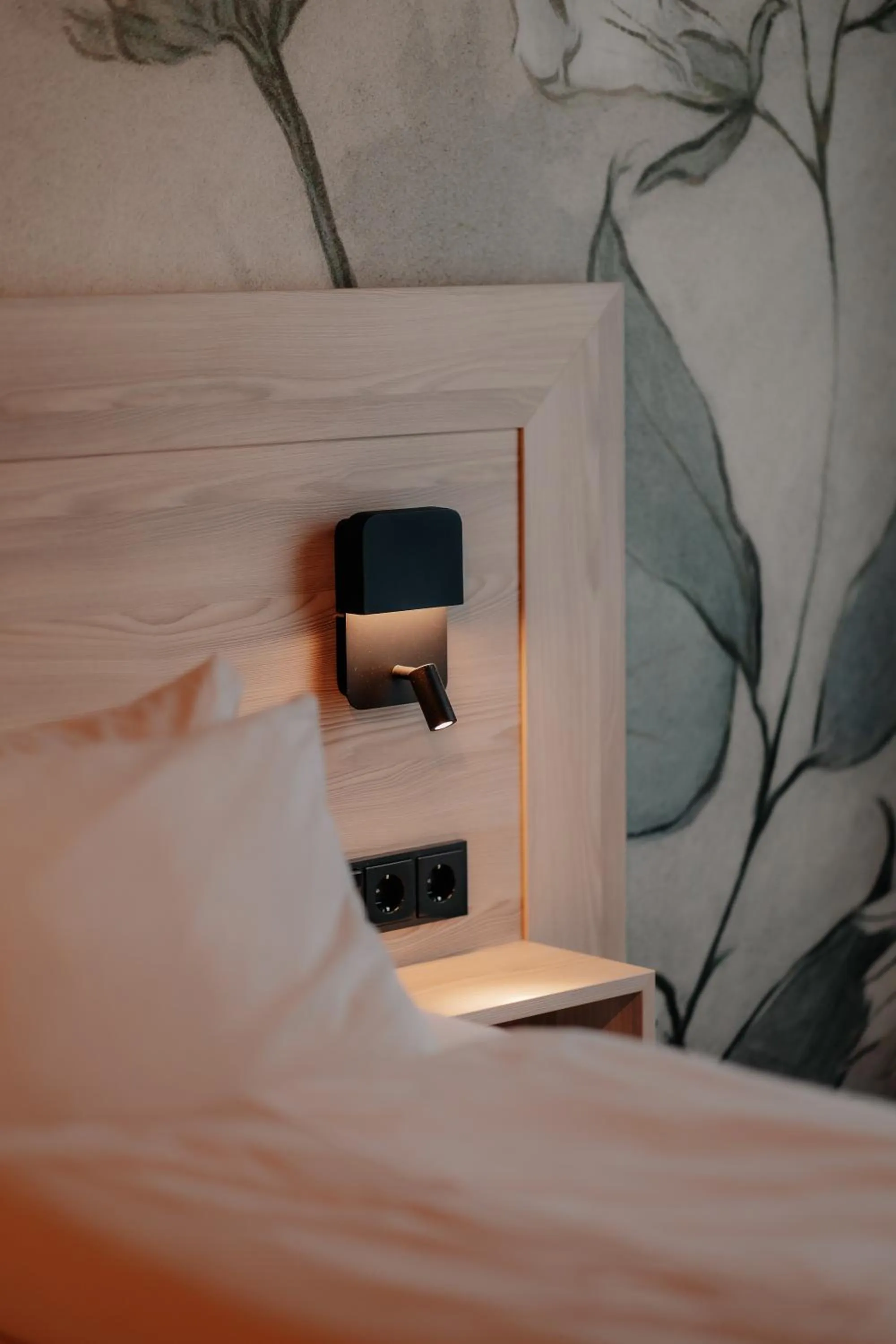 Bed in Parkhotel Papenburg by Hackmann