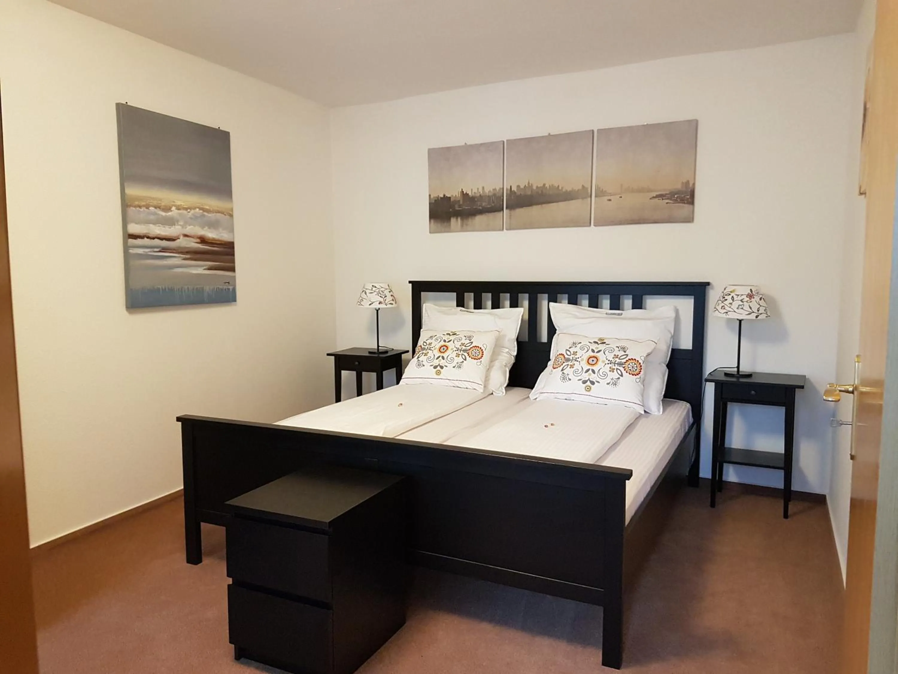 Bed in Hotel Abtshof