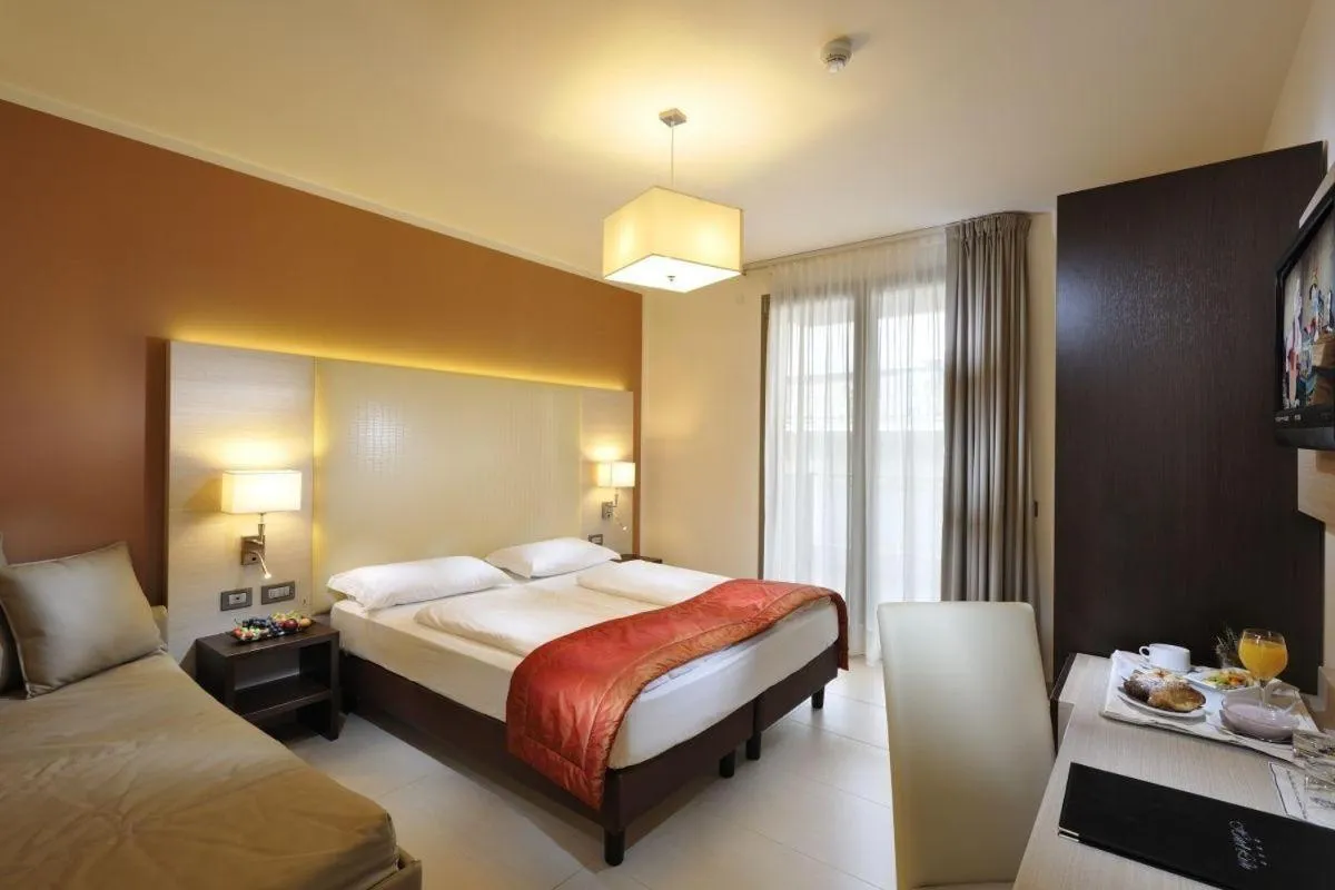 Bed in Hotel Lido Bibione Beach