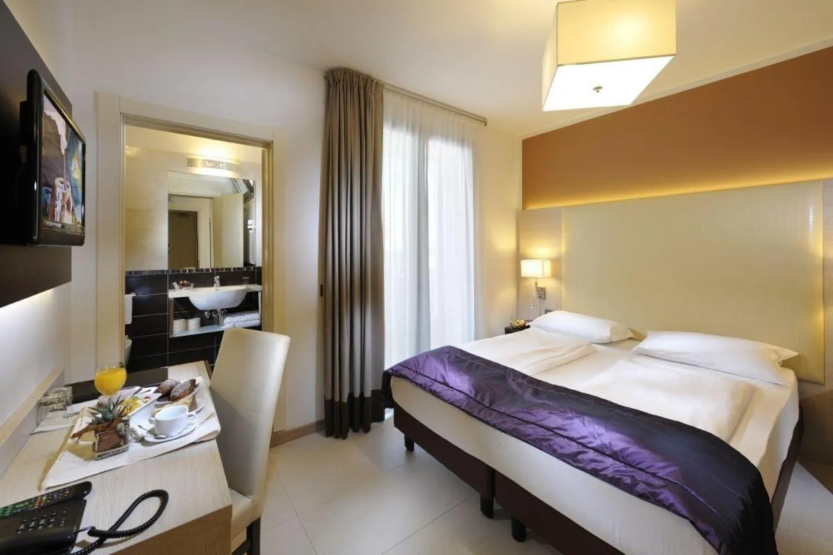 Bed in Hotel Lido Bibione Beach