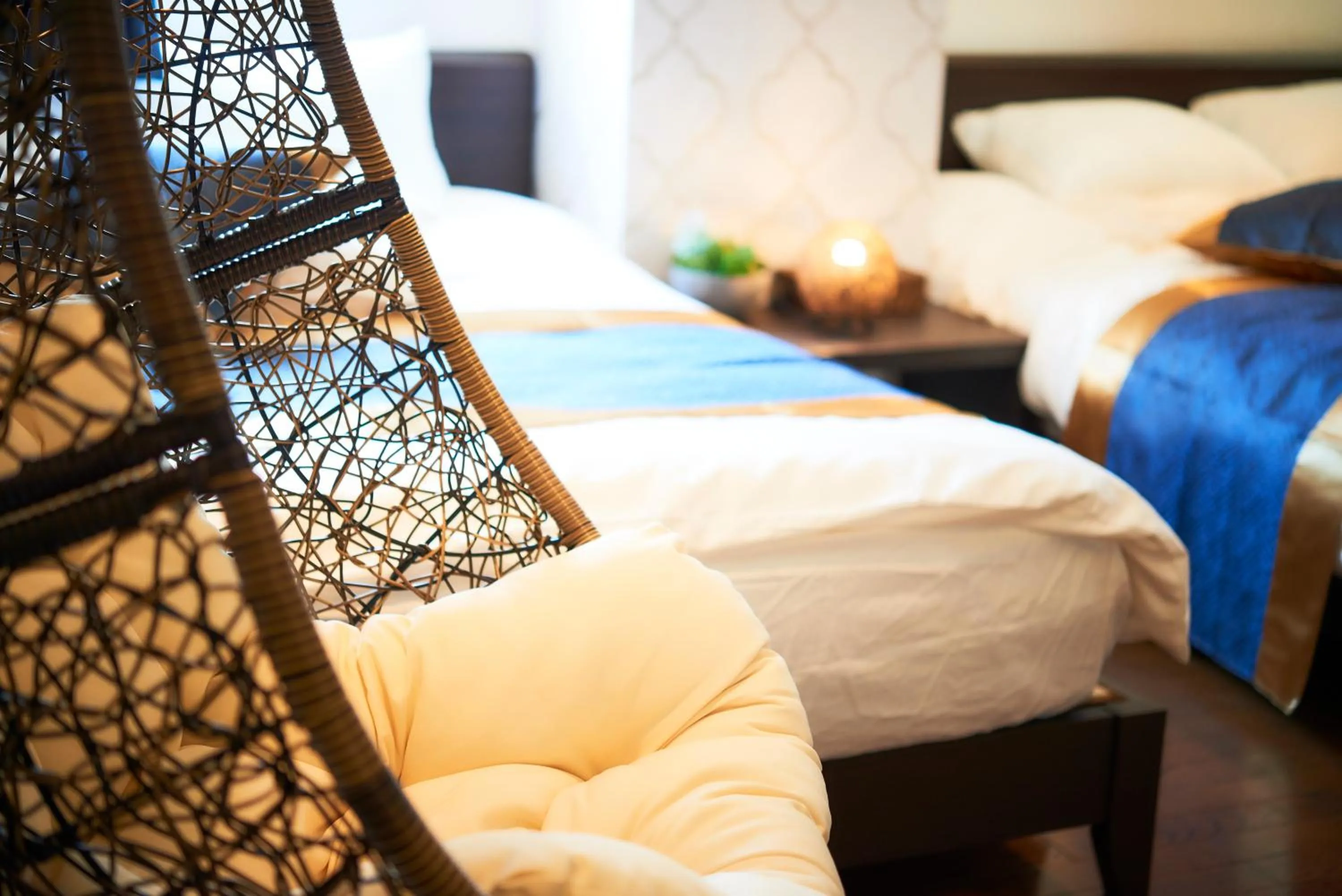 Bedroom, Bed in S'CASA NishiShinjuku