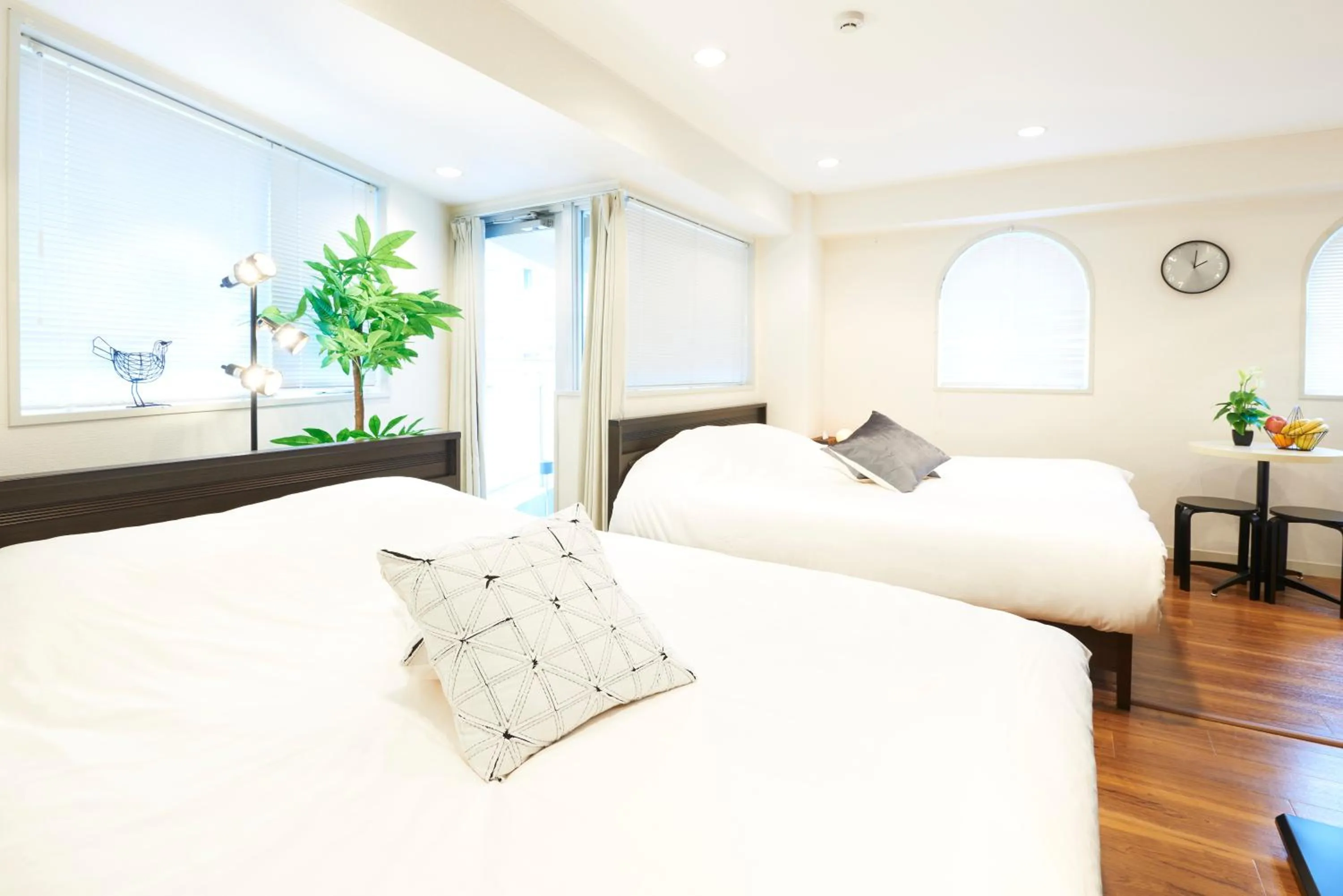 Bedroom, Bed in S'CASA NishiShinjuku