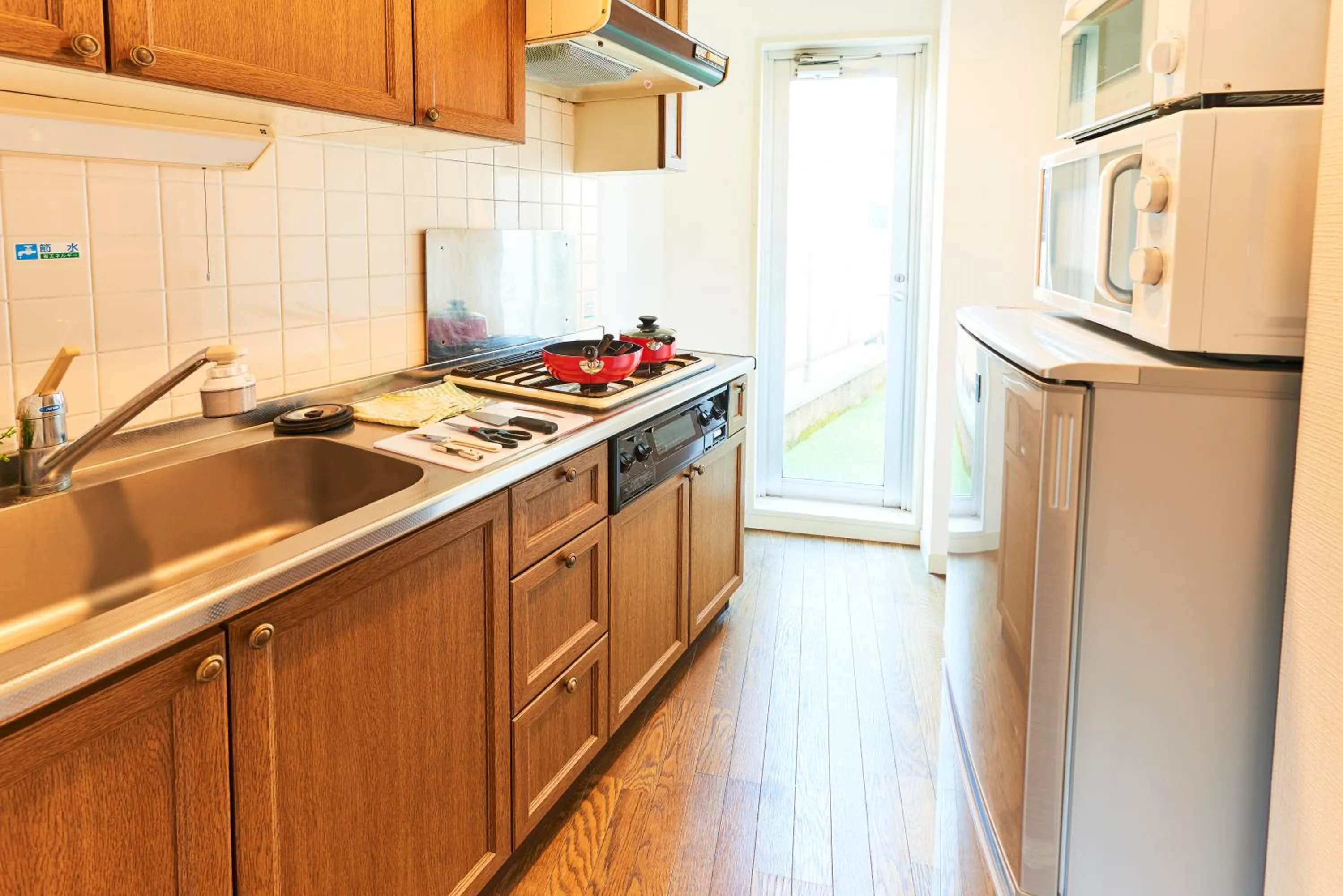 Kitchen or kitchenette in S'CASA NishiShinjuku