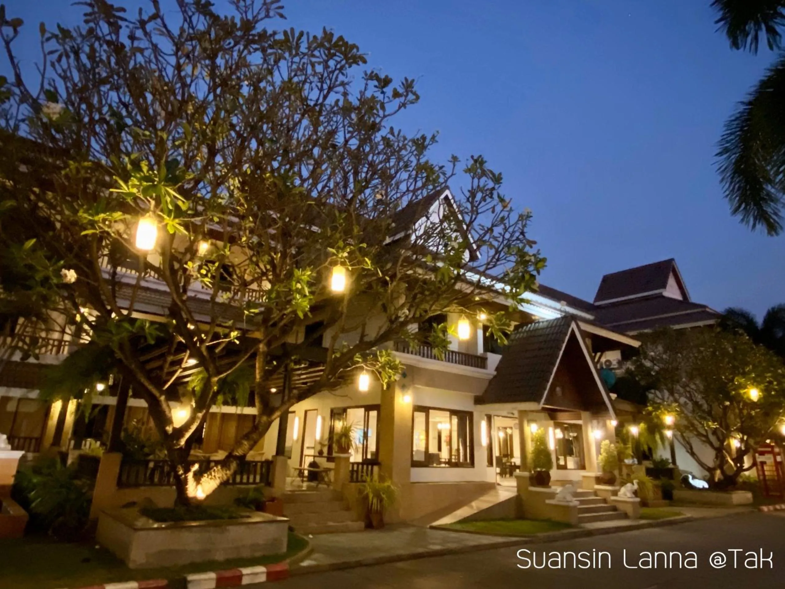 Property building in Suansin Lanna Hotel