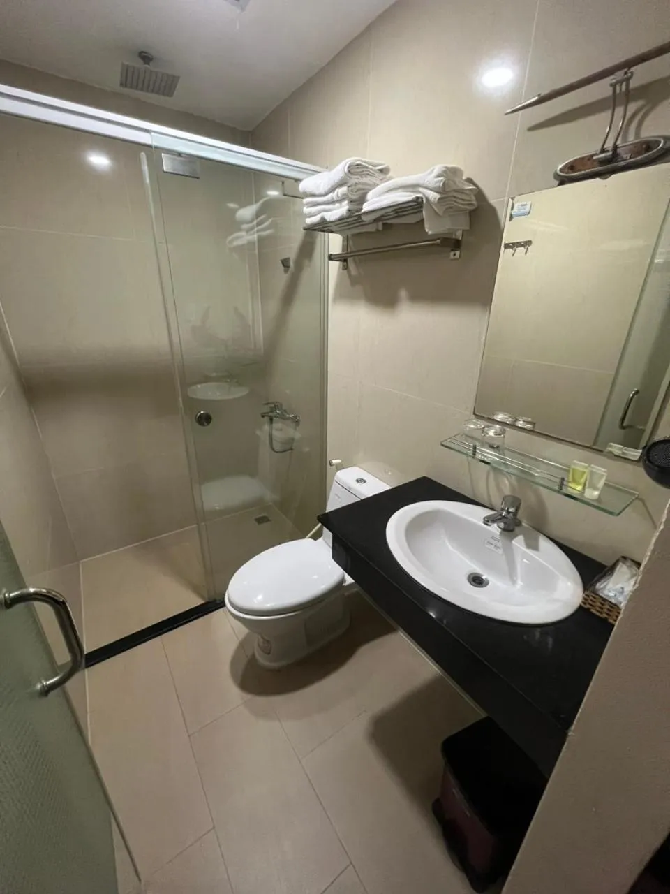 Shower in Princess Hotel