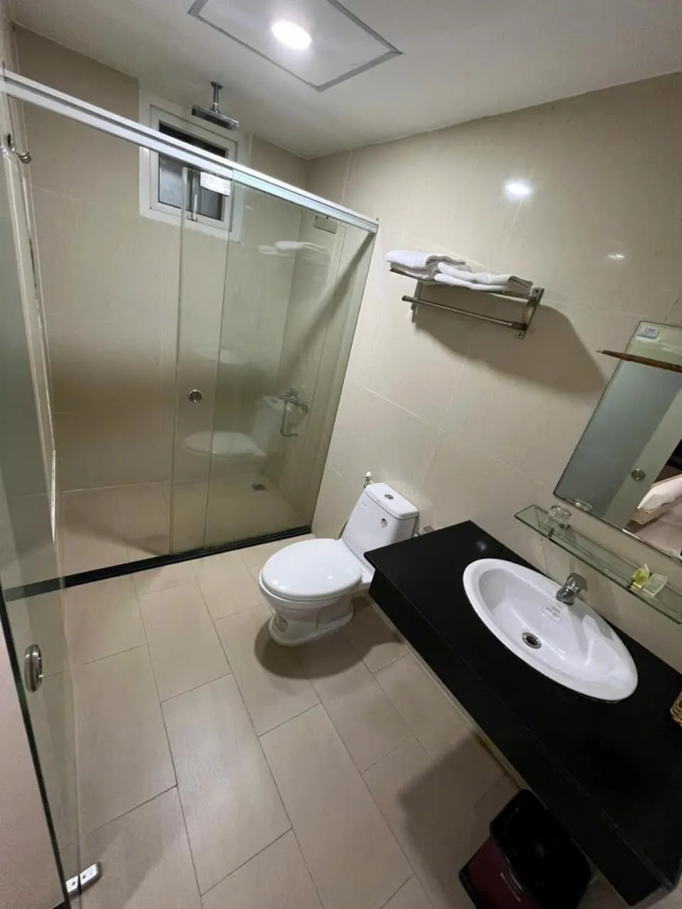 Shower in Princess Hotel