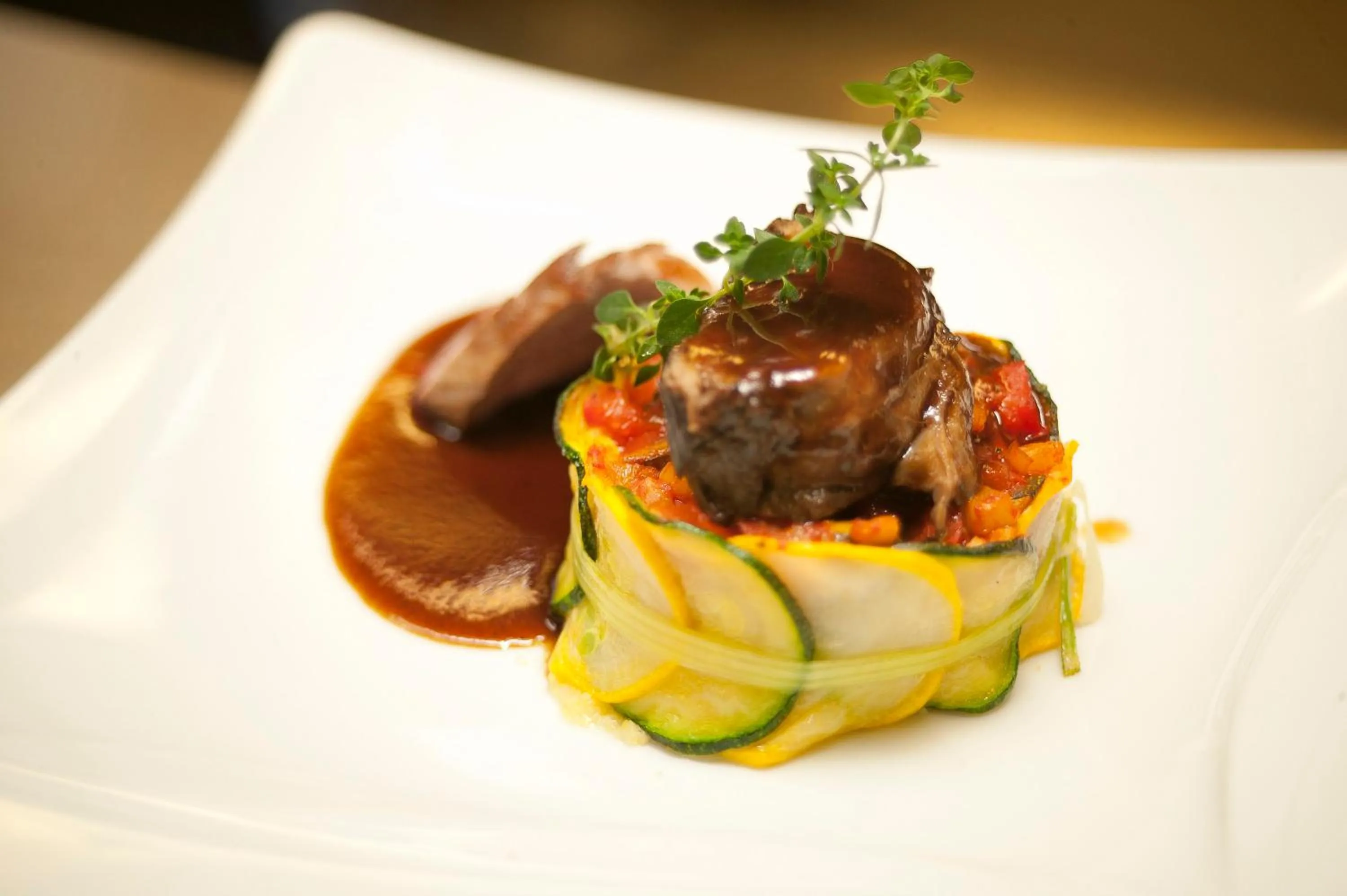 Food close-up in Forellenhof Rössle Hotel & Restaurant