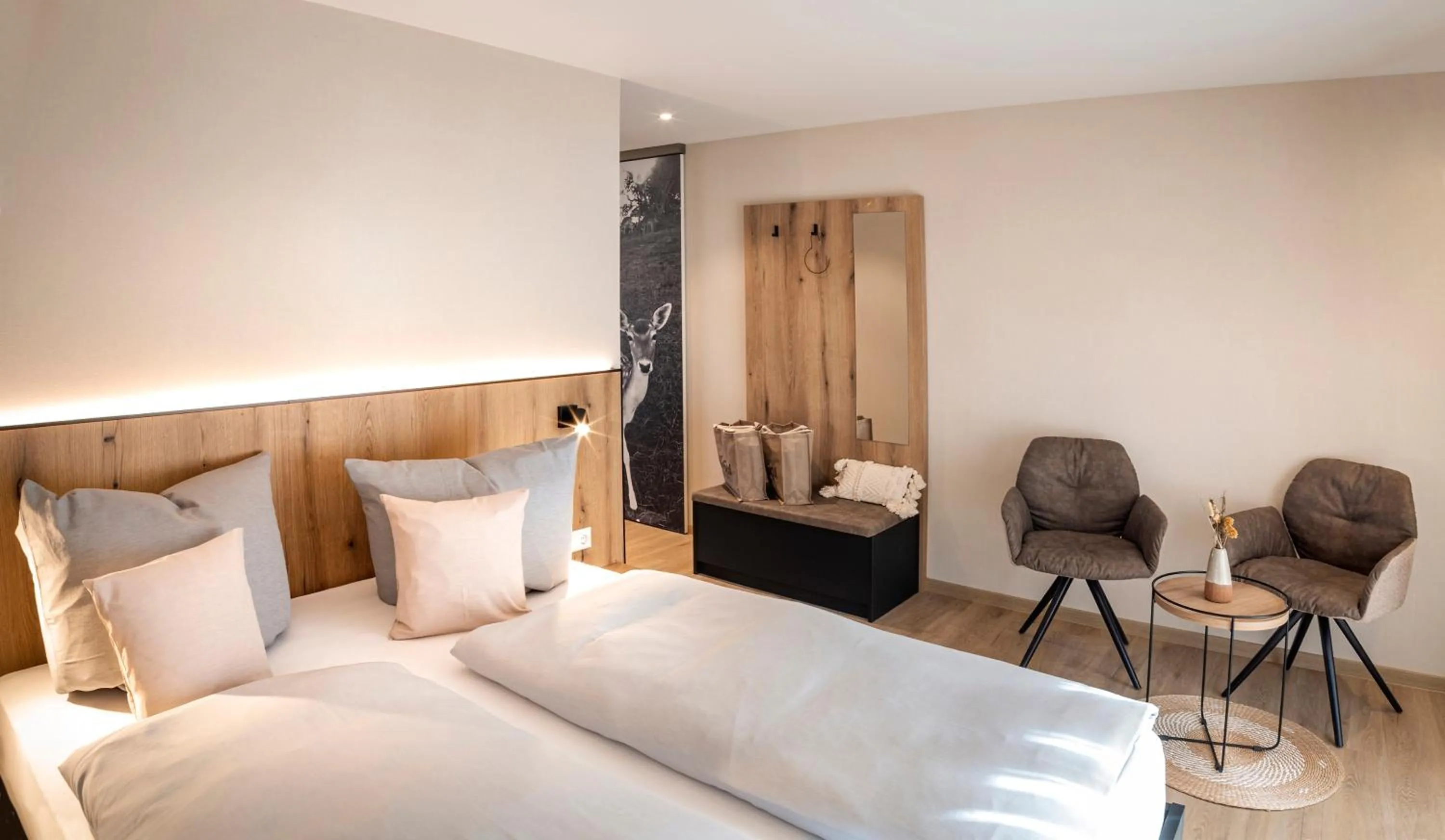 Bed in Forellenhof Rössle Hotel & Restaurant