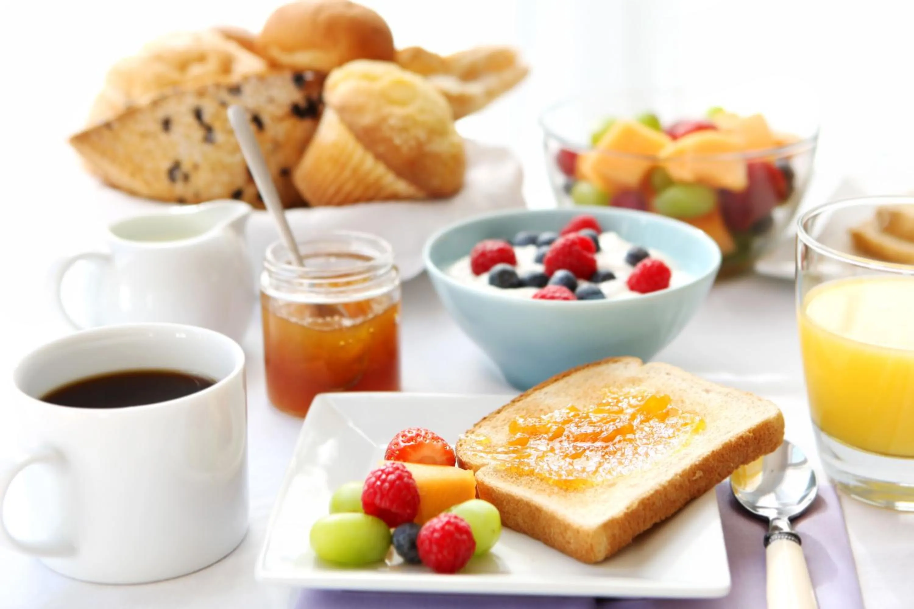 Italian breakfast in B&B Vecchia Darsena