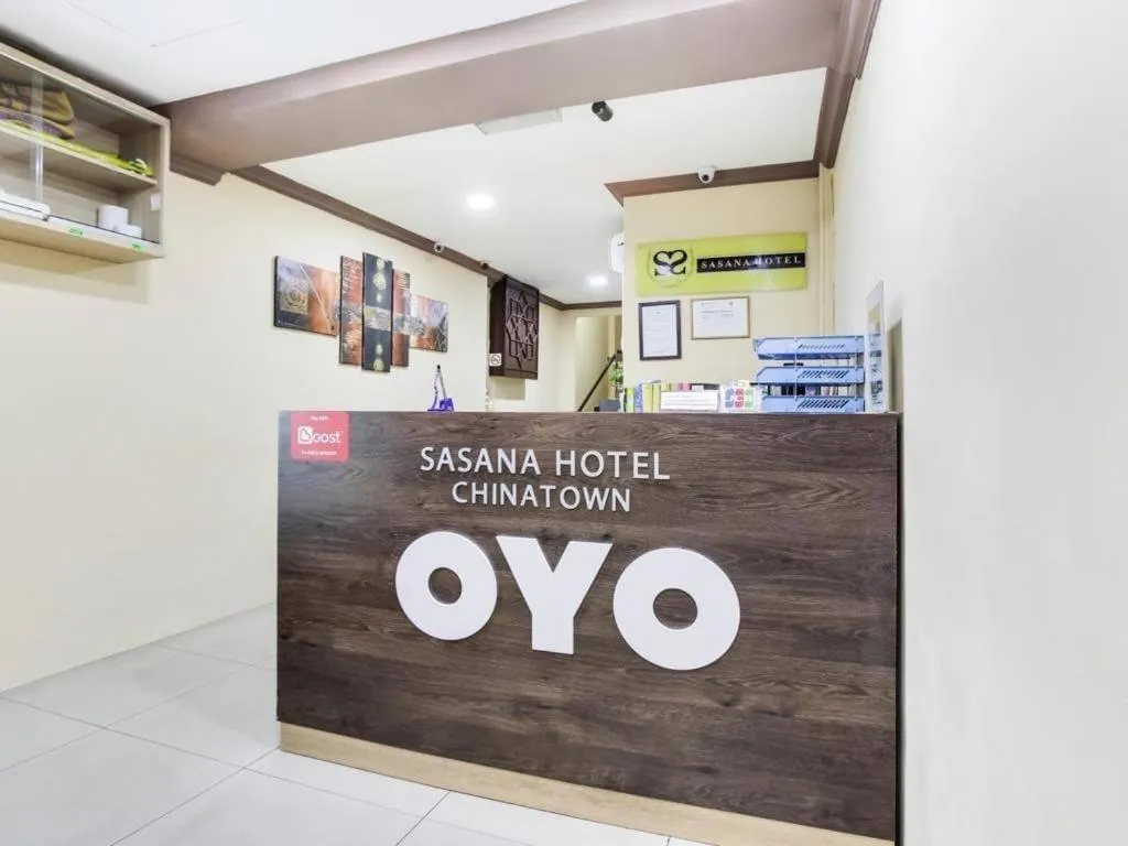 Lobby/Reception in Sassana Hotel