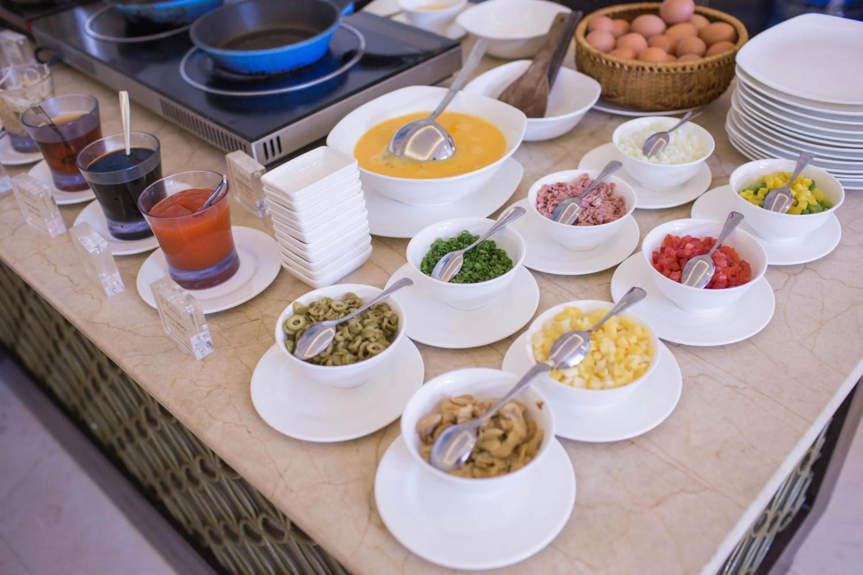 Breakfast in Holiday Beach Hotel Danang