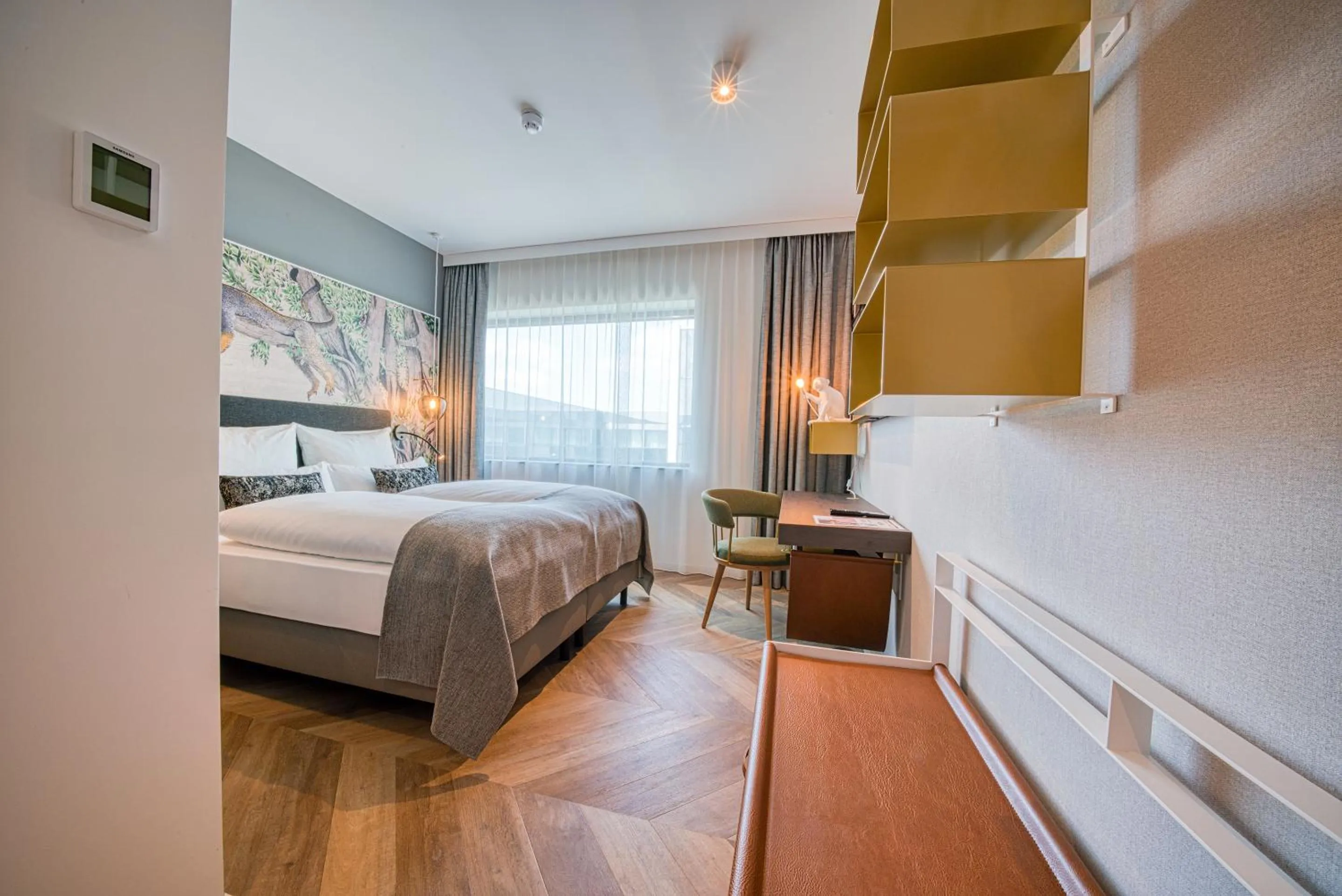 Photo of the whole room, Bed in Vienna House Easy by Wyndham Amsterdam Airport Schiphol