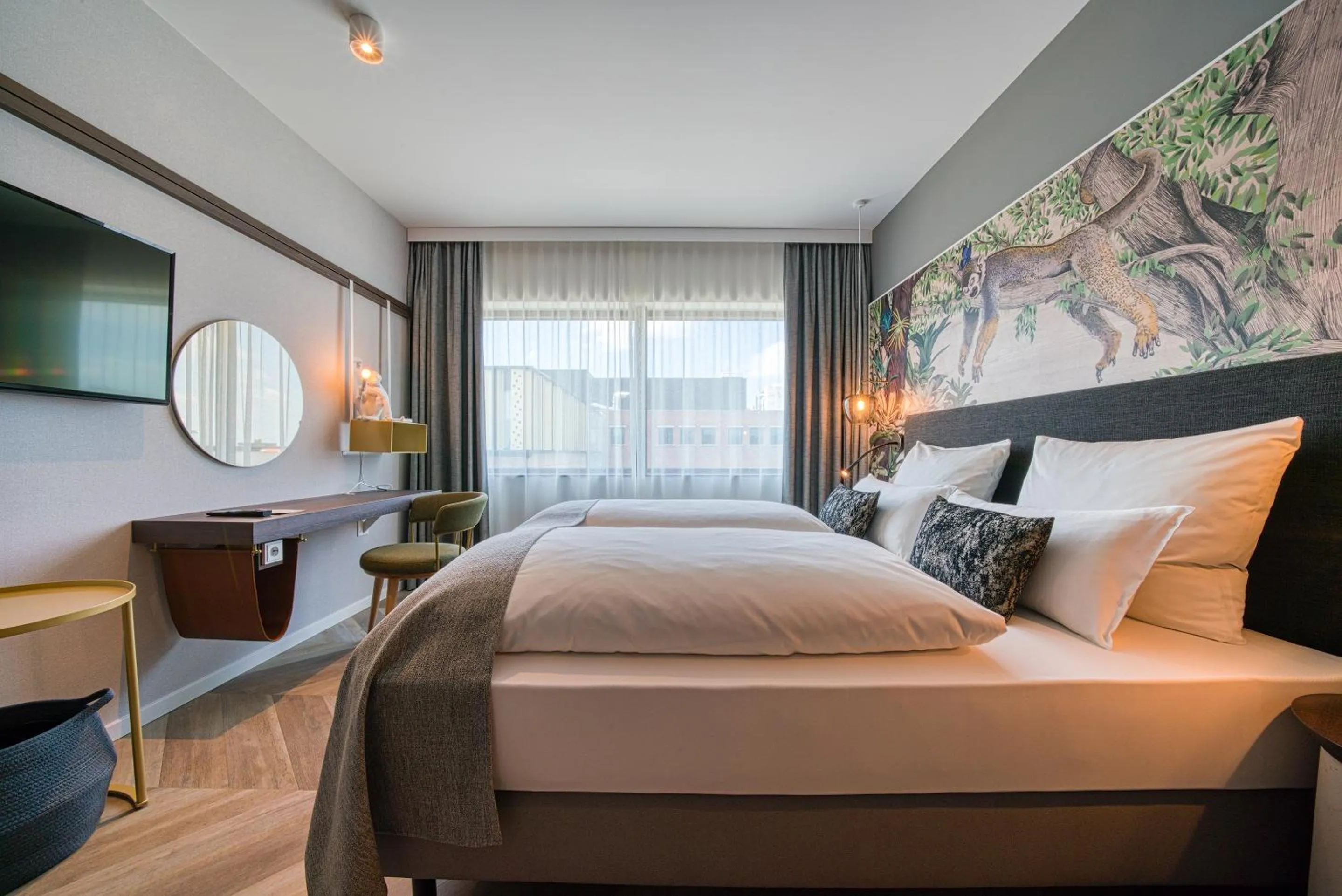 Photo of the whole room, Bed in Vienna House Easy by Wyndham Amsterdam Airport Schiphol
