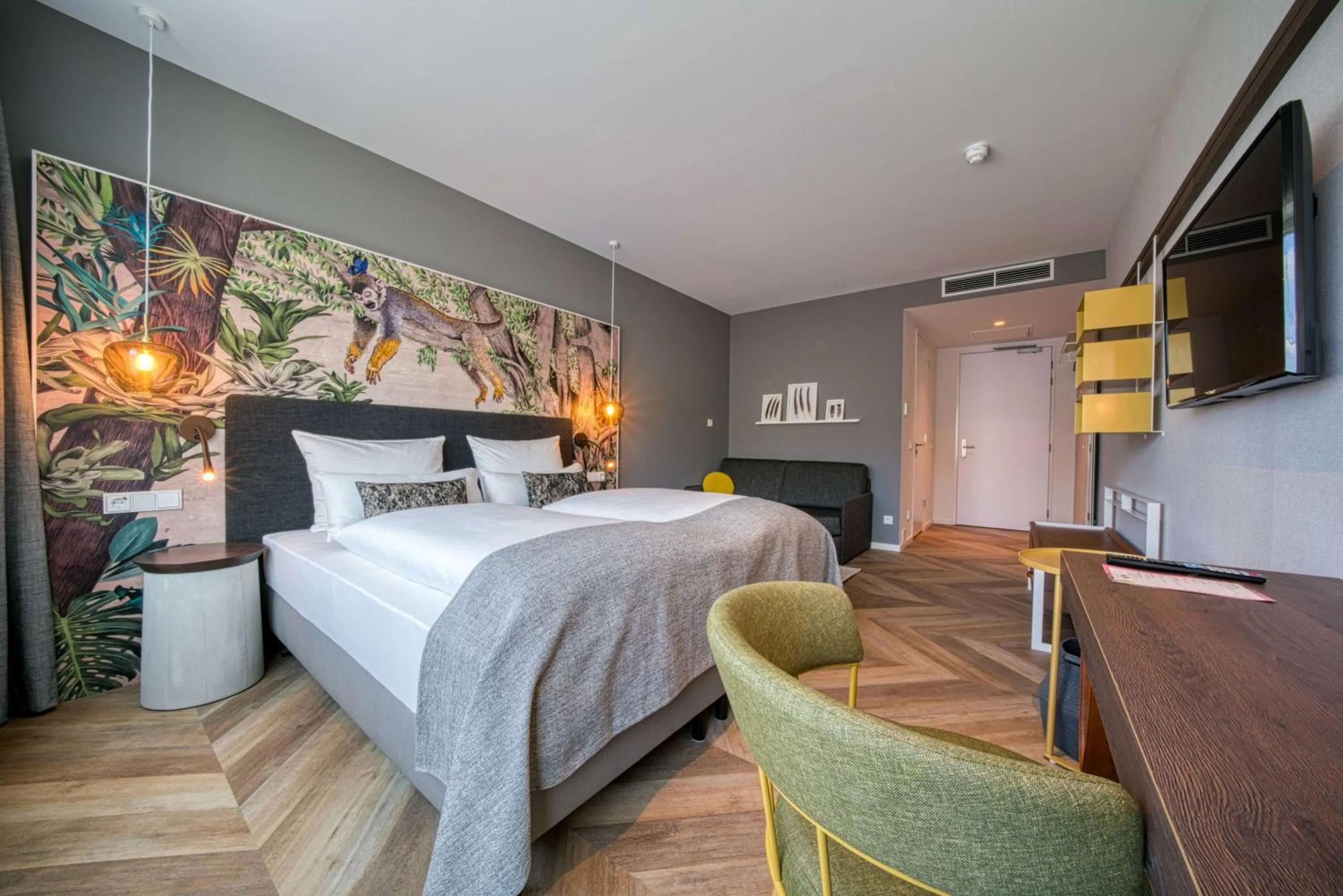 Photo of the whole room, Bed in Vienna House Easy by Wyndham Amsterdam Airport Schiphol