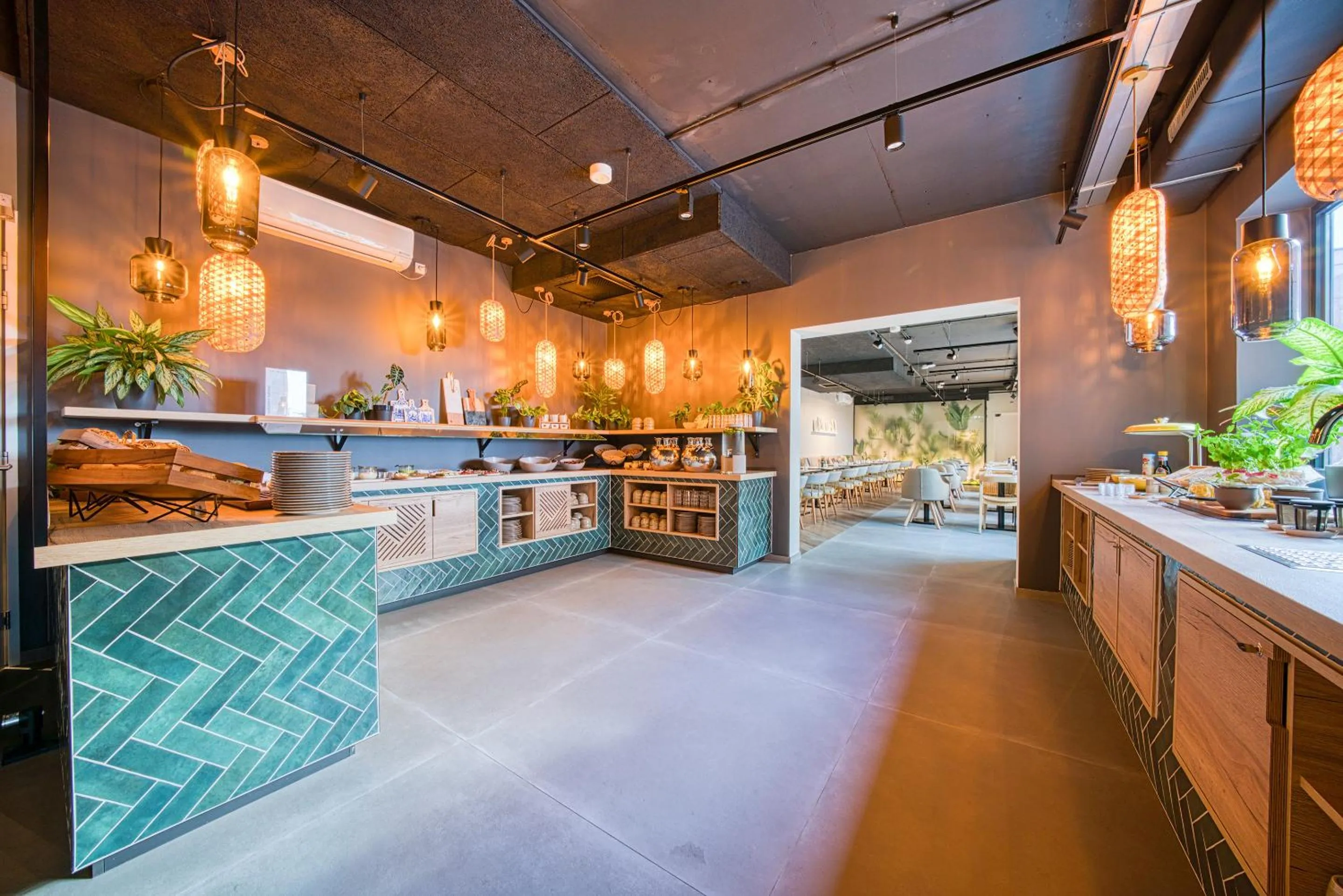 Buffet breakfast in Vienna House Easy by Wyndham Amsterdam Airport Schiphol