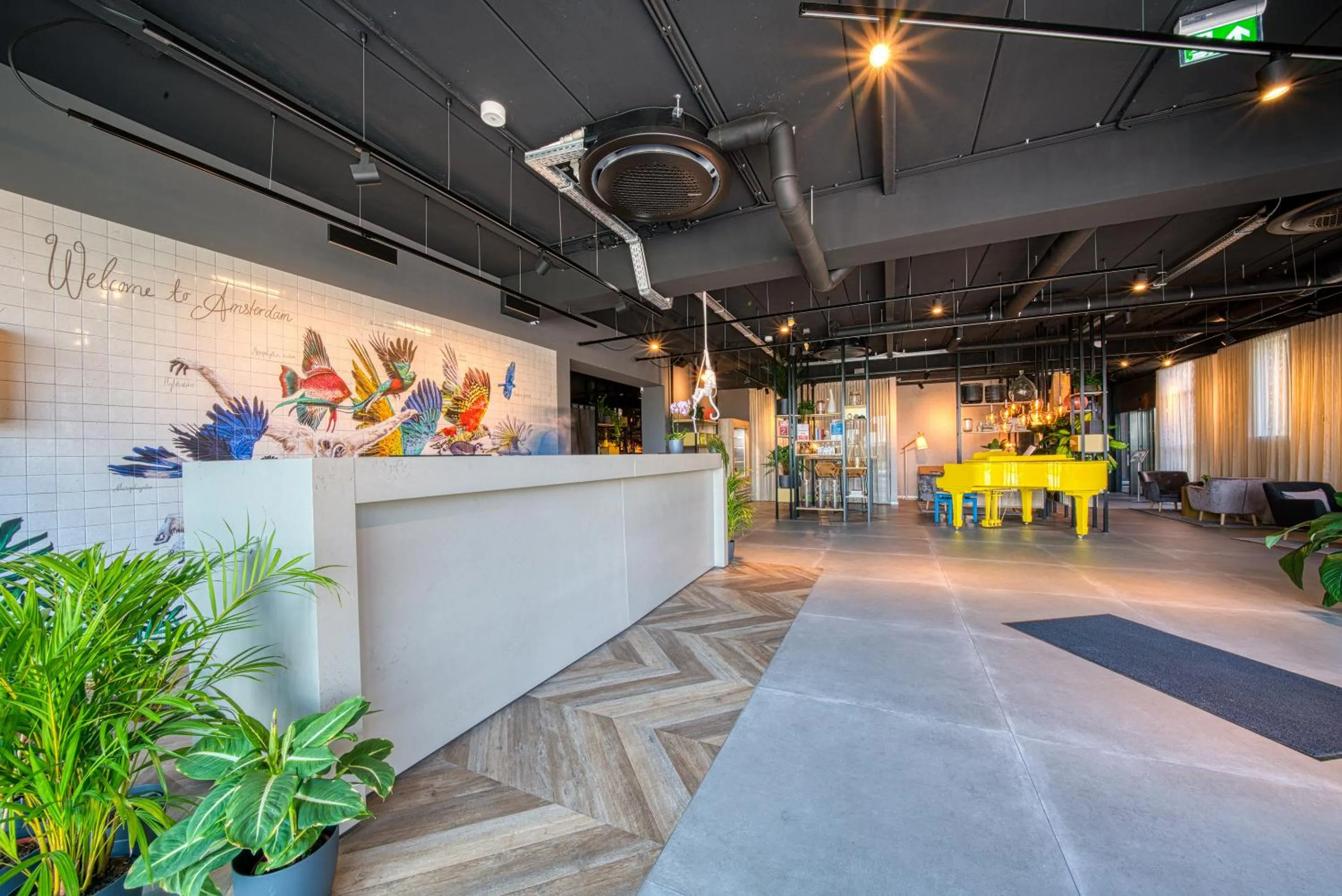 Lobby or reception in Vienna House Easy by Wyndham Amsterdam Airport Schiphol