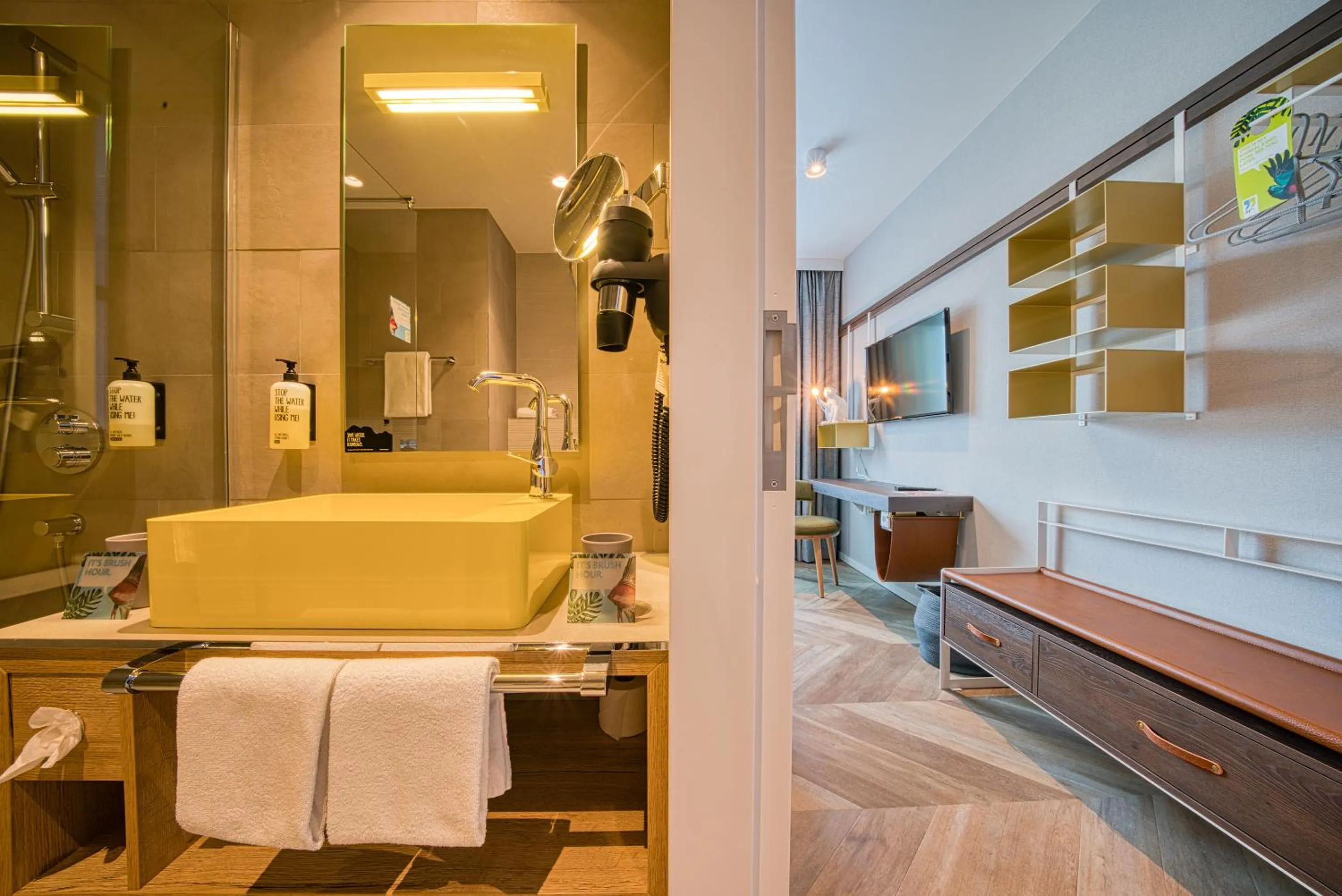 Bathroom in Vienna House Easy by Wyndham Amsterdam Airport Schiphol