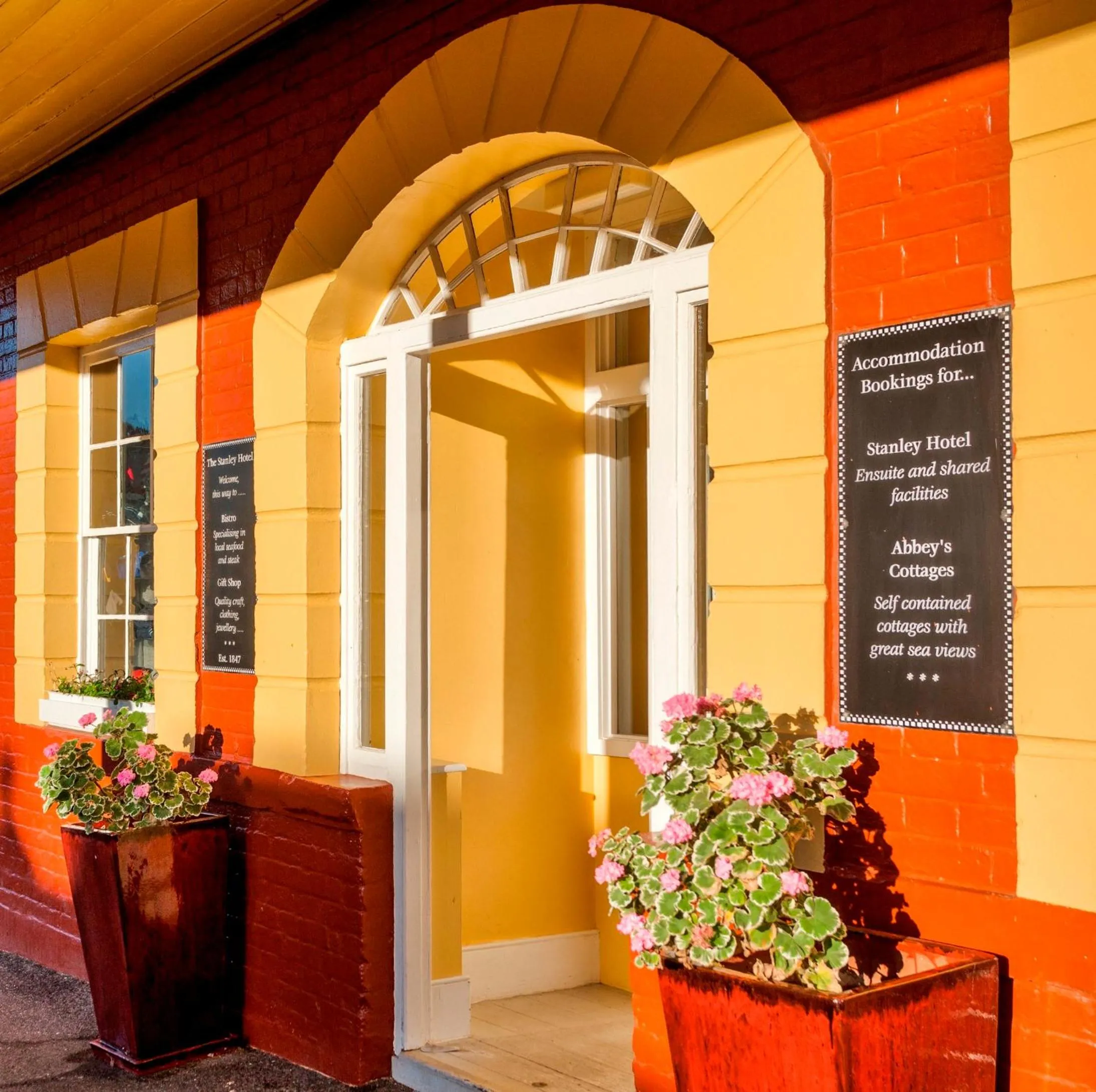 Lobby or reception in Stanley Hotel