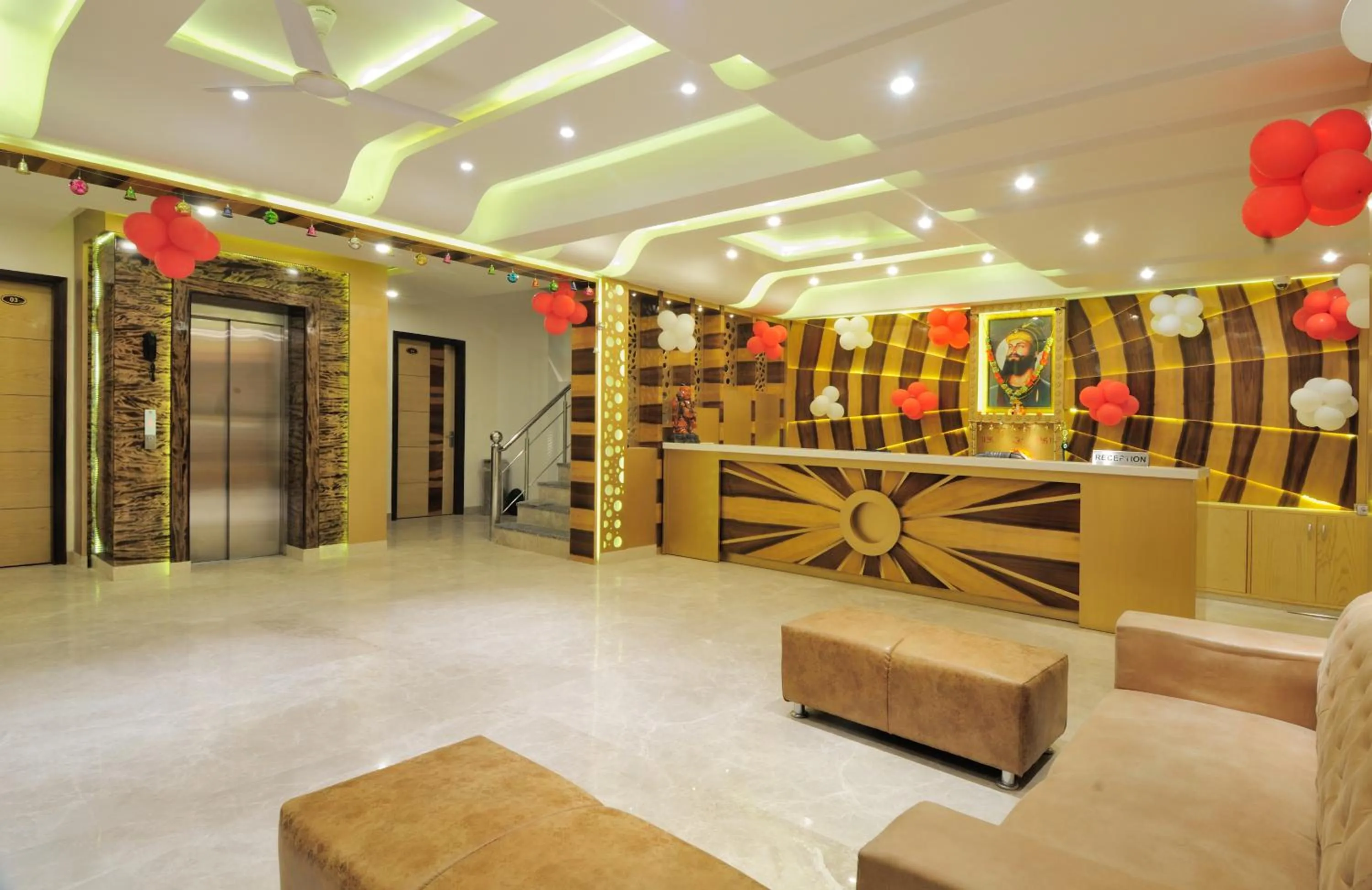 Lobby or reception in The Gold Inn - Paharganj