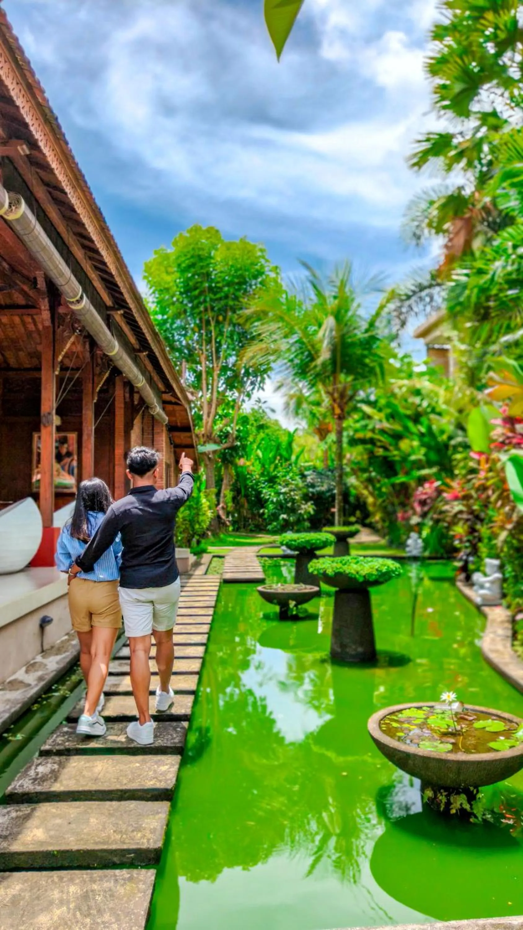 Natural landscape in Ubud Heaven Penestanan