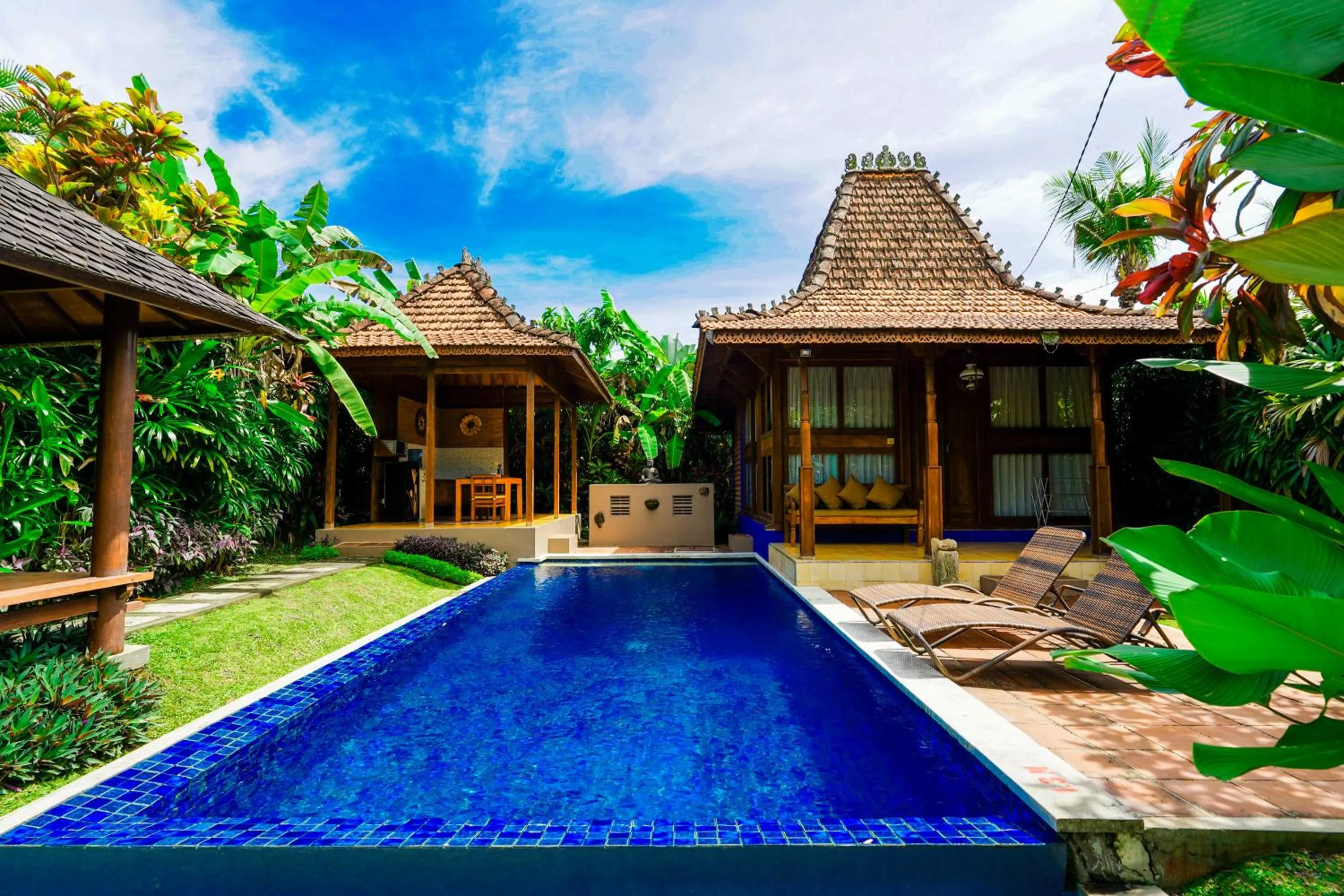 Swimming pool in Ubud Heaven Penestanan
