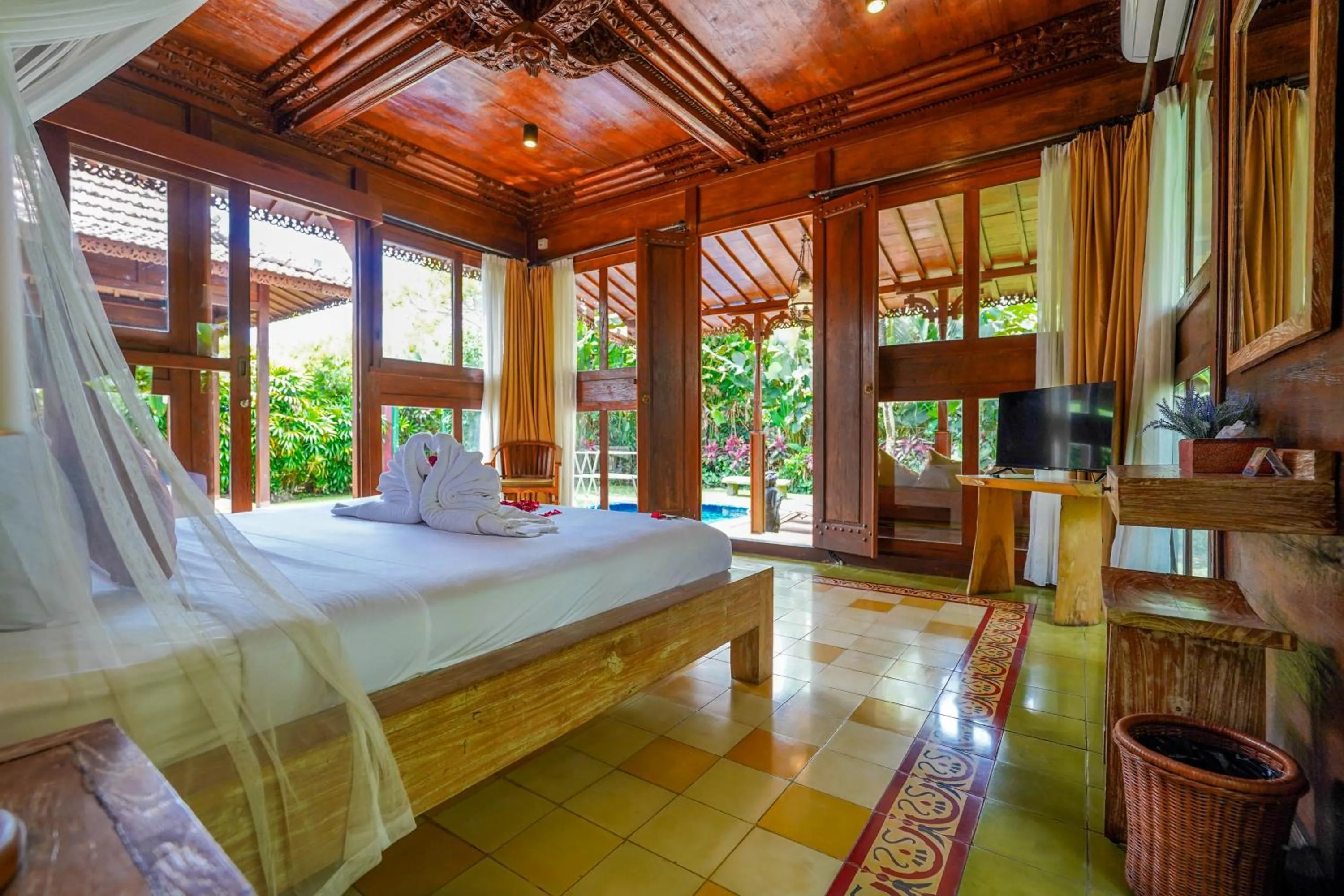 Bed in Ubud Heaven Penestanan