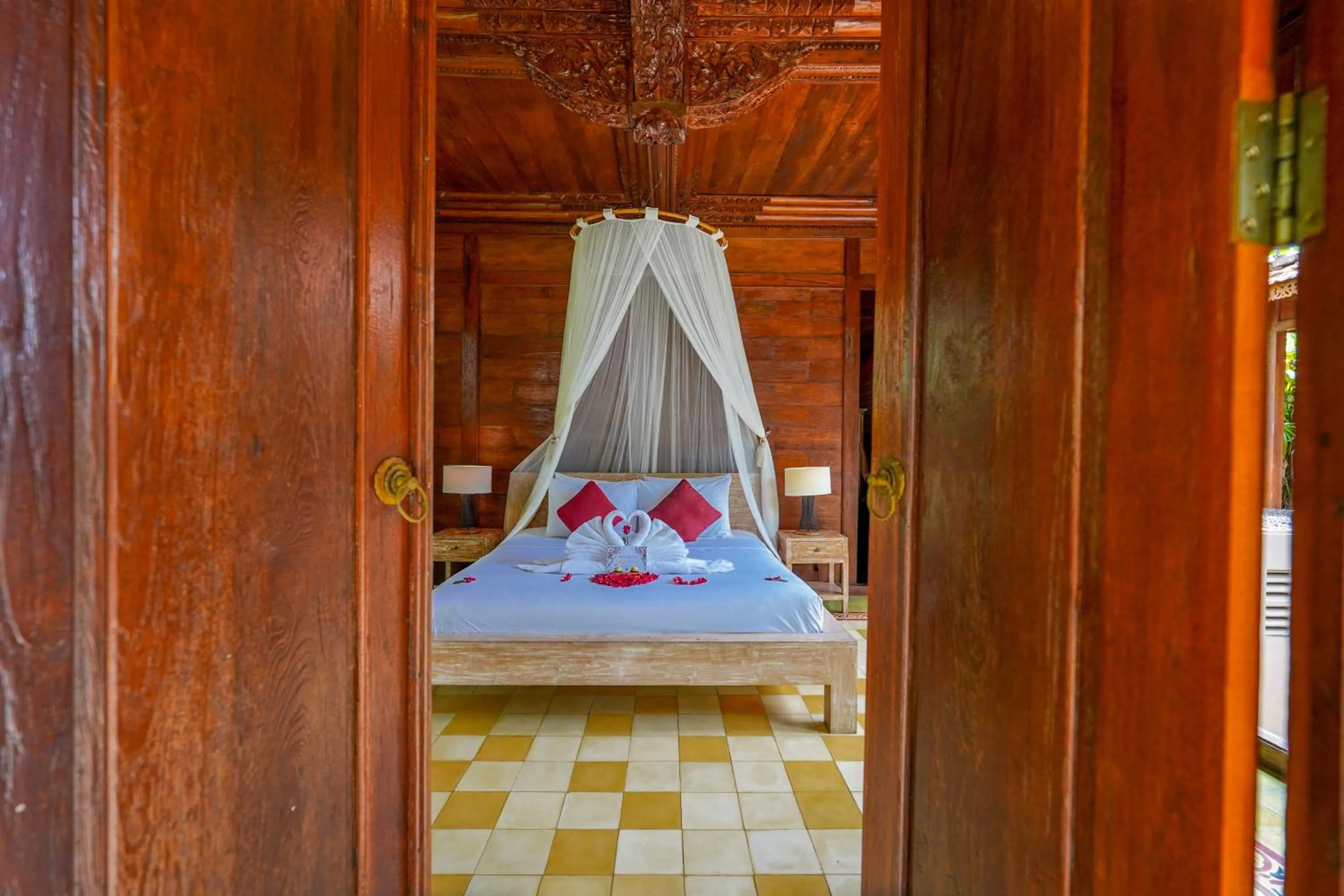 Bed in Ubud Heaven Penestanan
