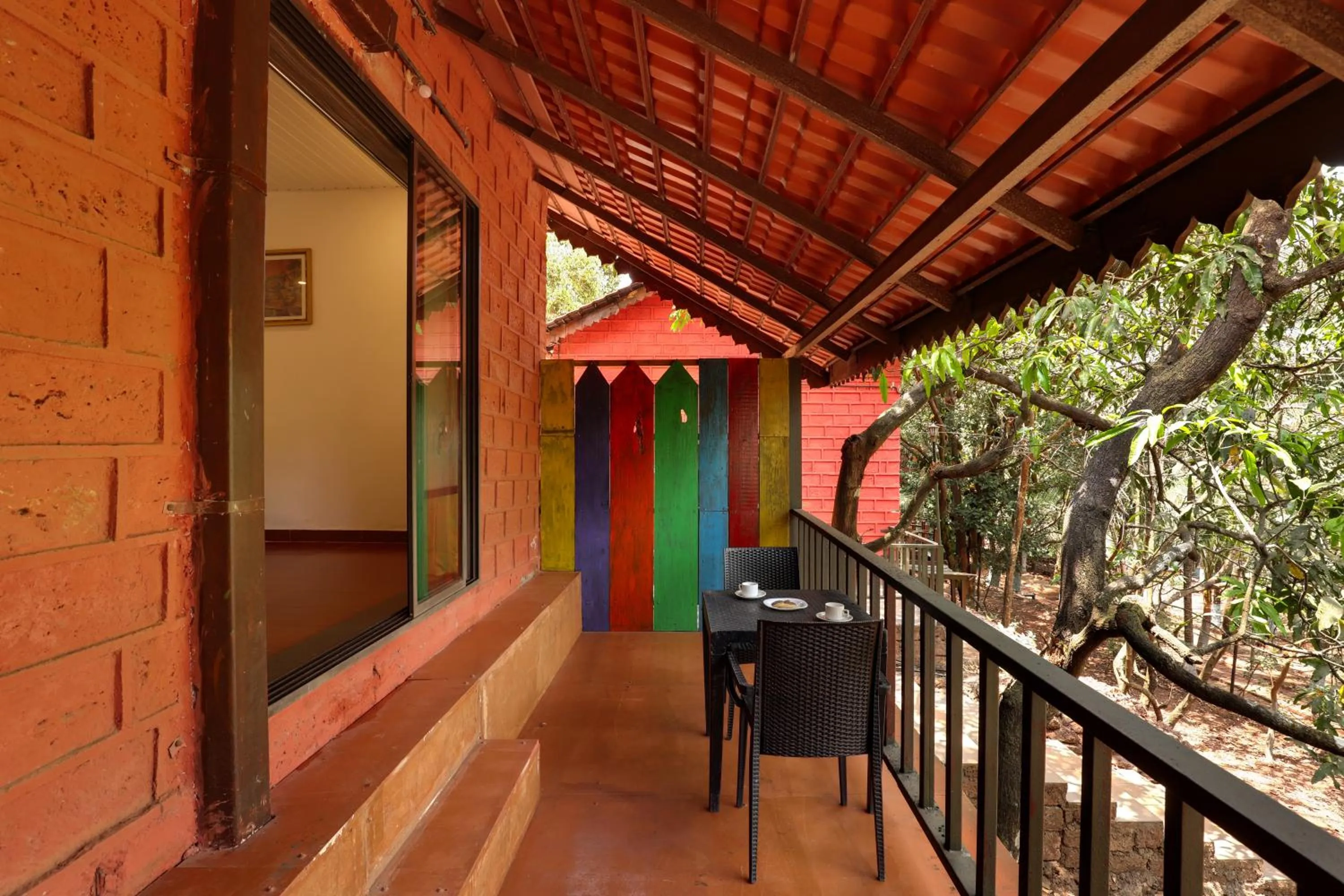 Balcony/Terrace in Keys Lite by Lemon Tree Hotels Sylvan, Dapoli