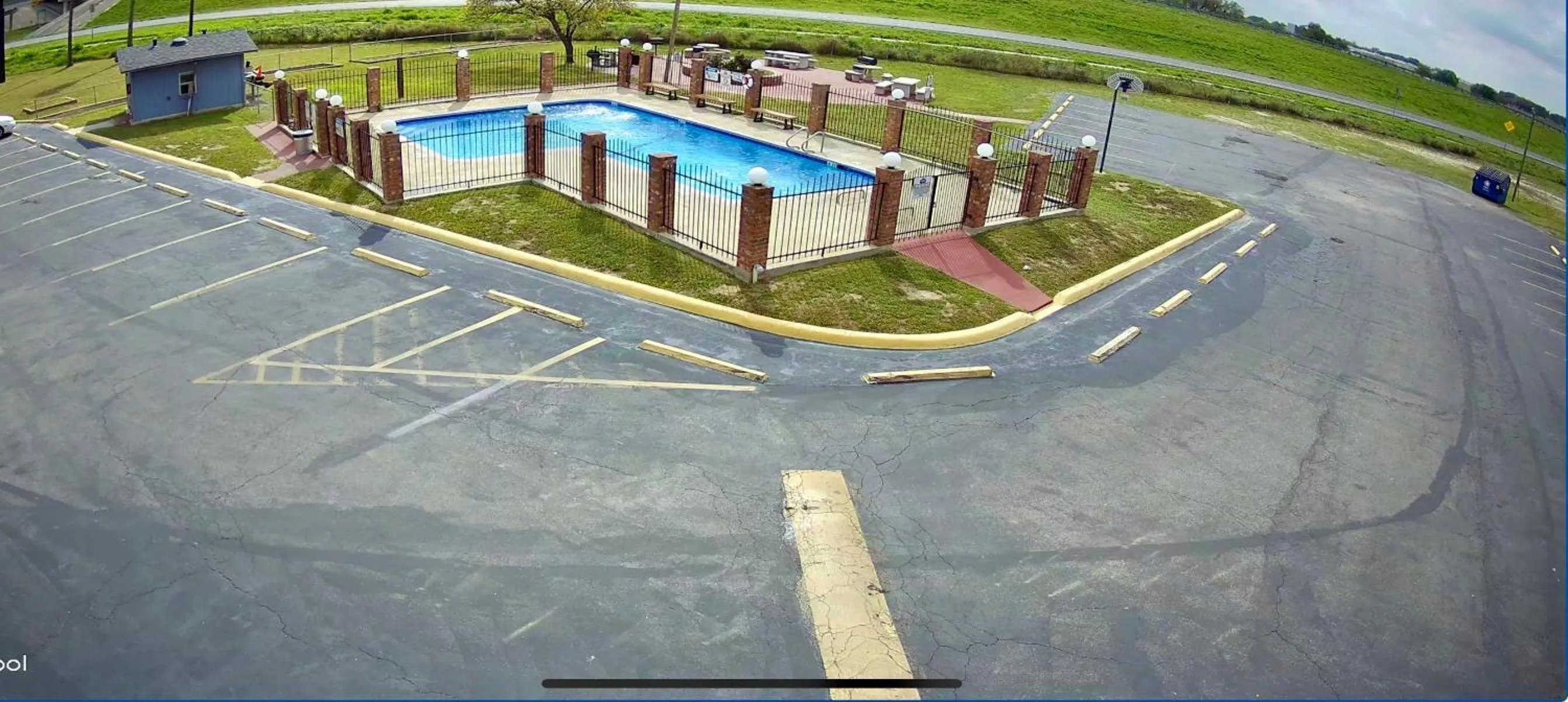 Swimming pool in THE COUNTRY CORNER INN
