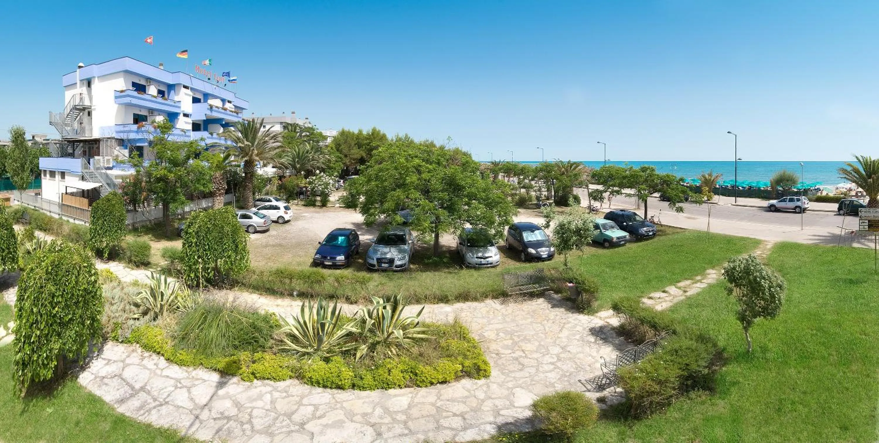 Garden in Hotel Galf