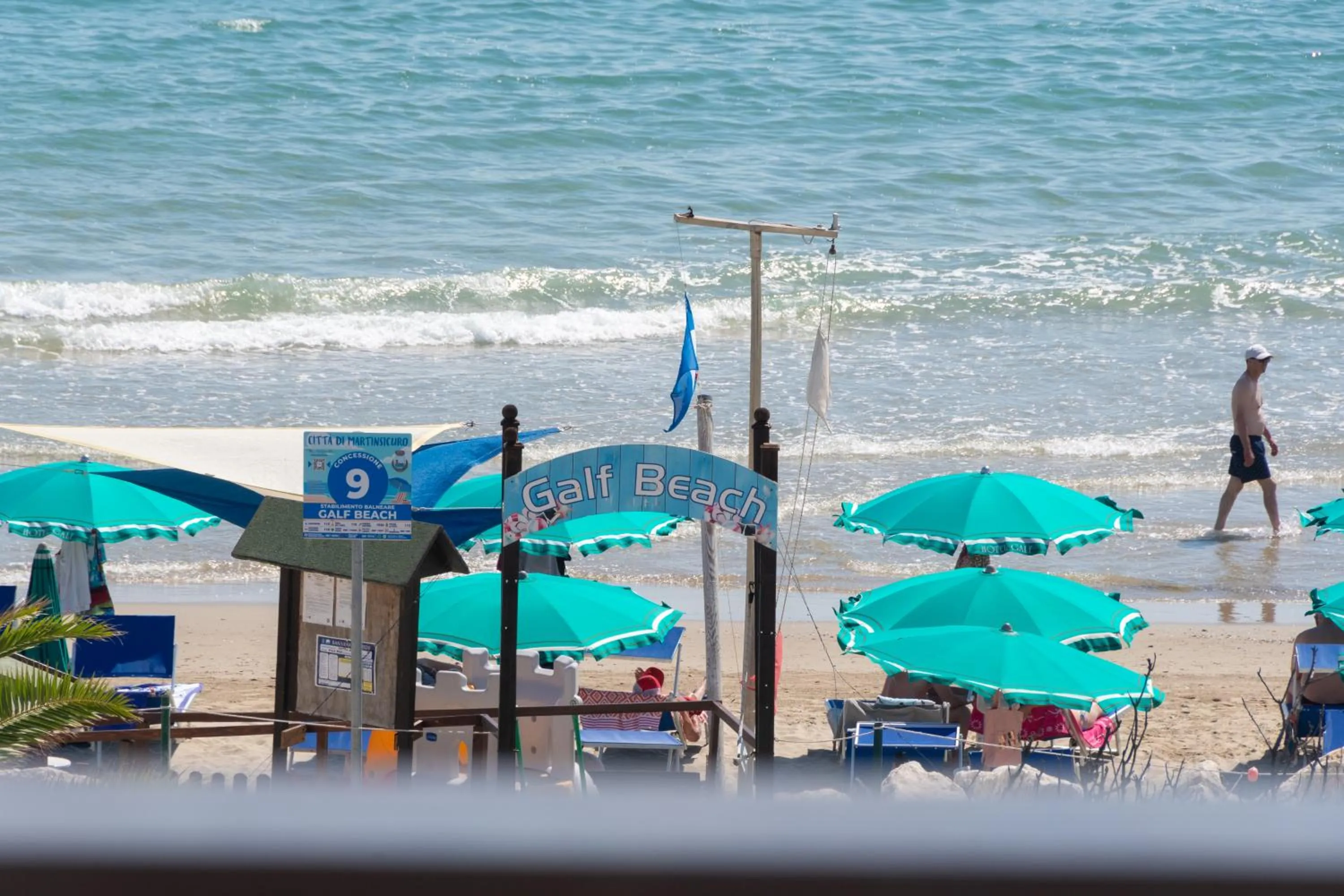 Sea view in Hotel Galf