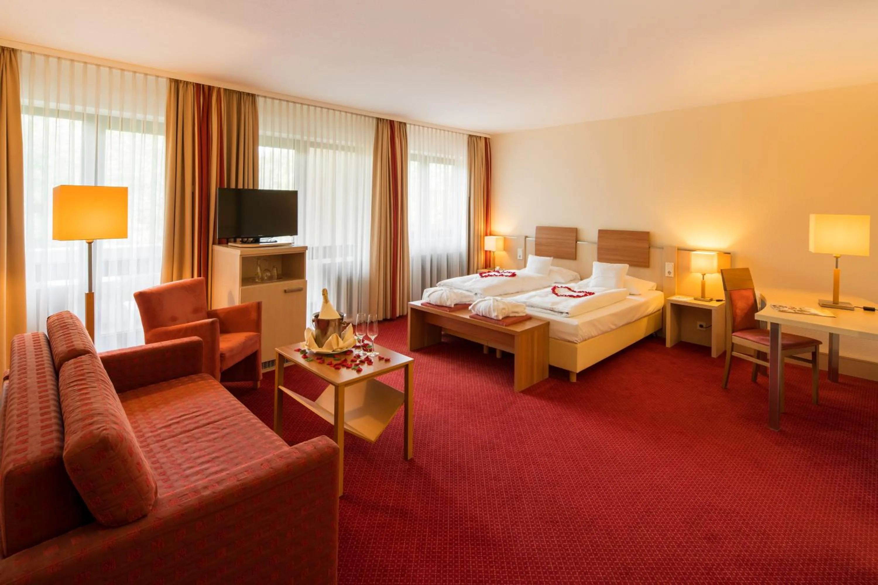 Bed in Hotel am Kurpark