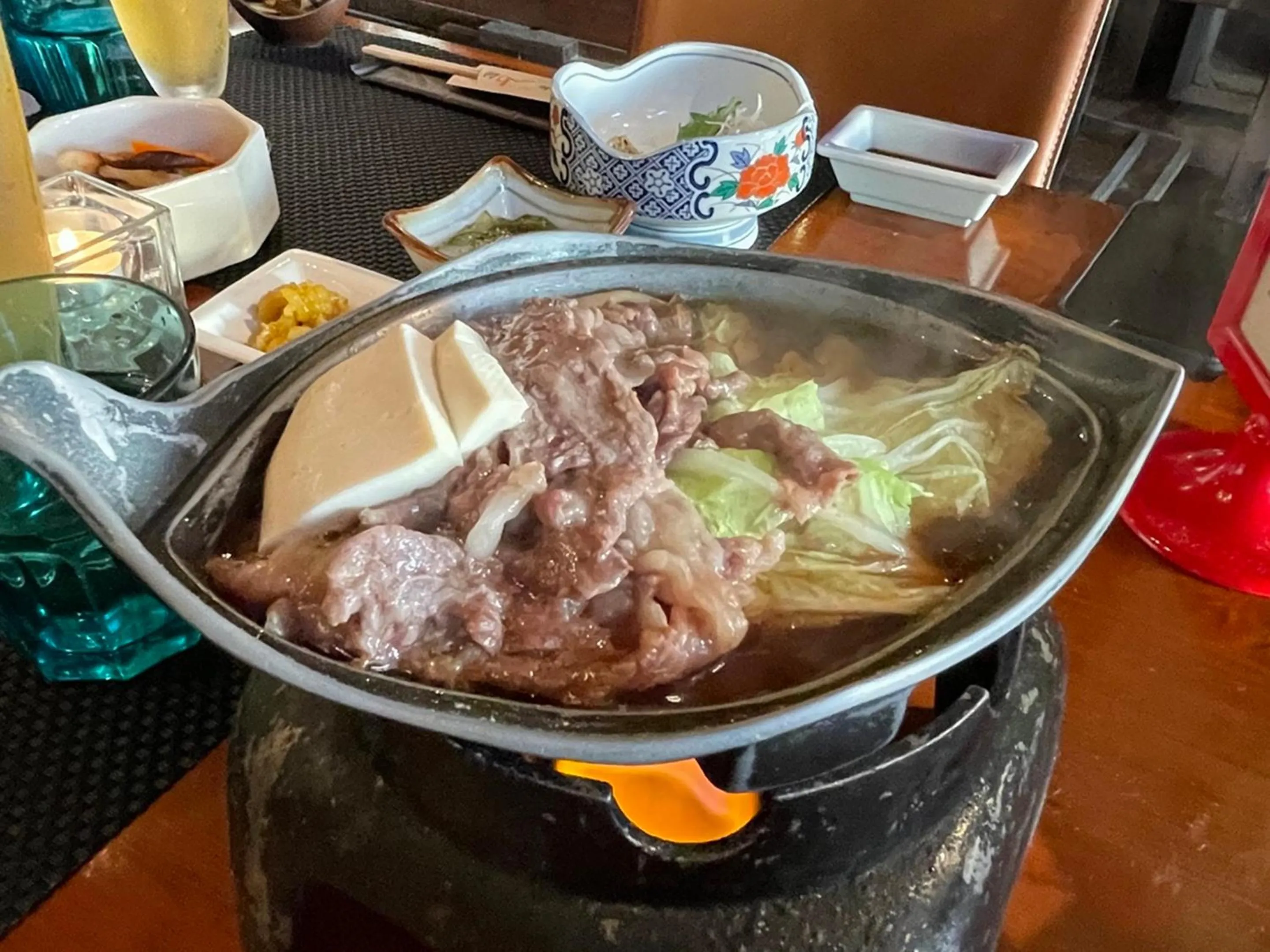 Food and drinks in Kirinosato Takahara