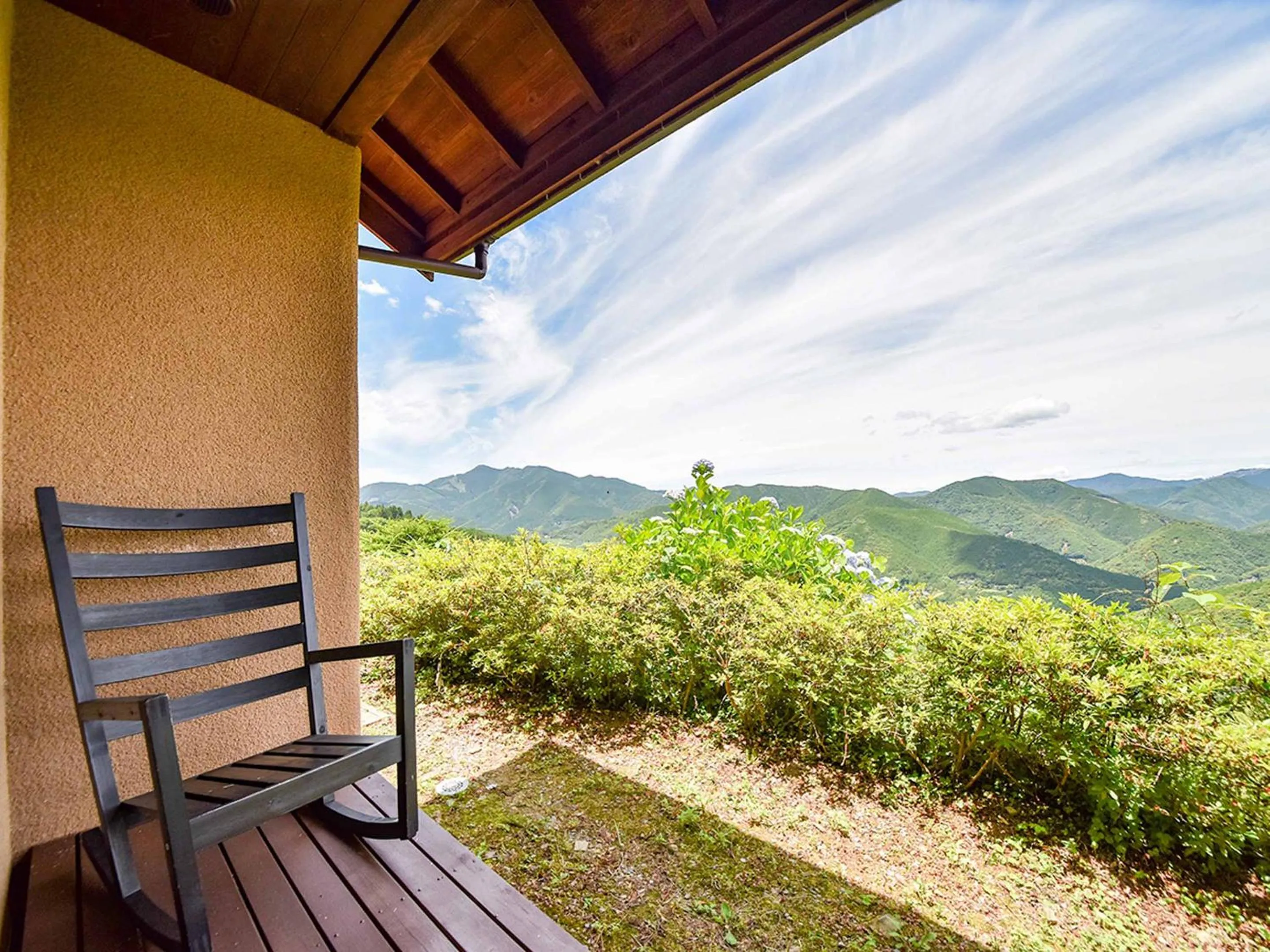 Mountain view in Kirinosato Takahara