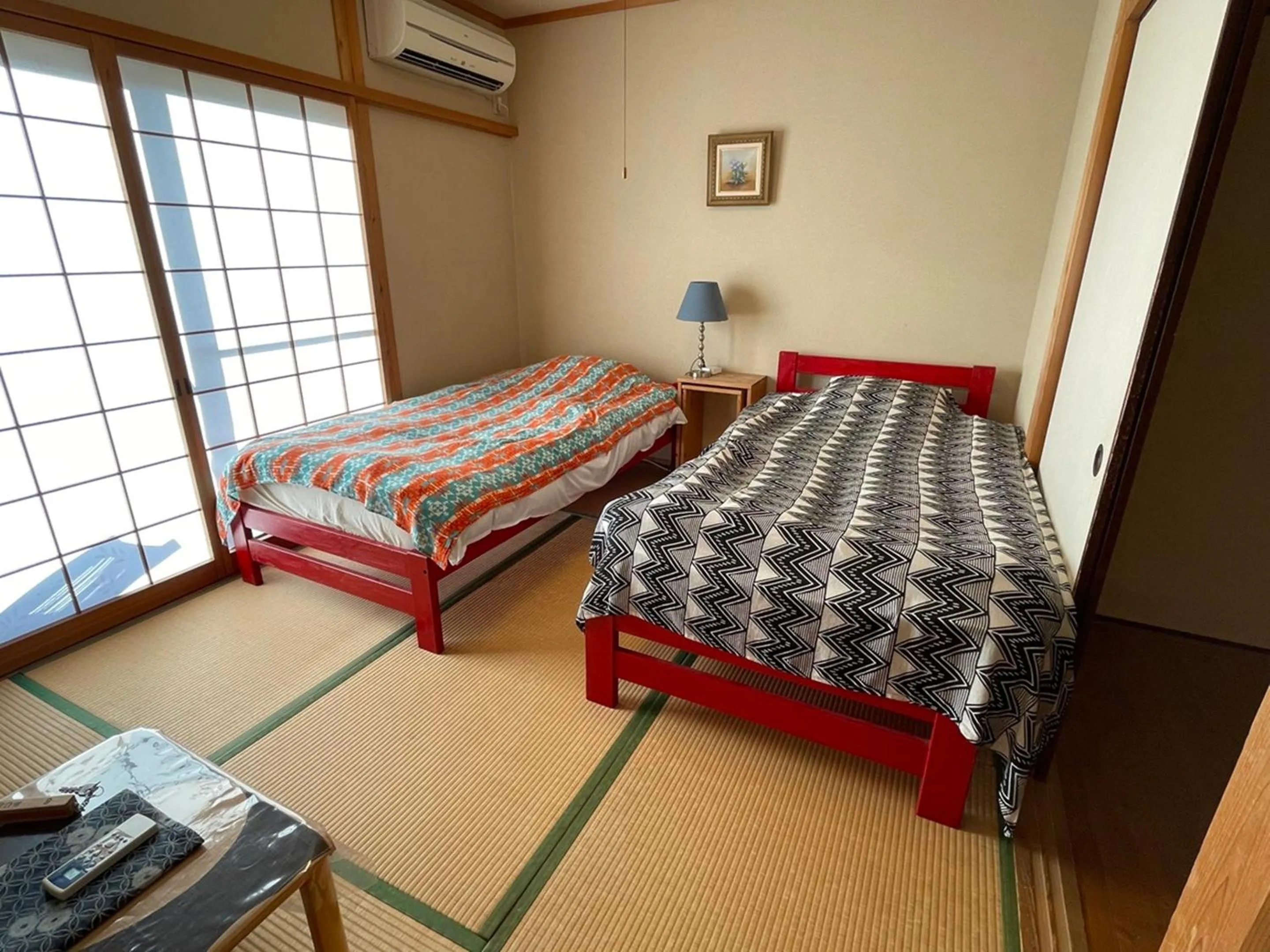 Bed in Kirinosato Takahara
