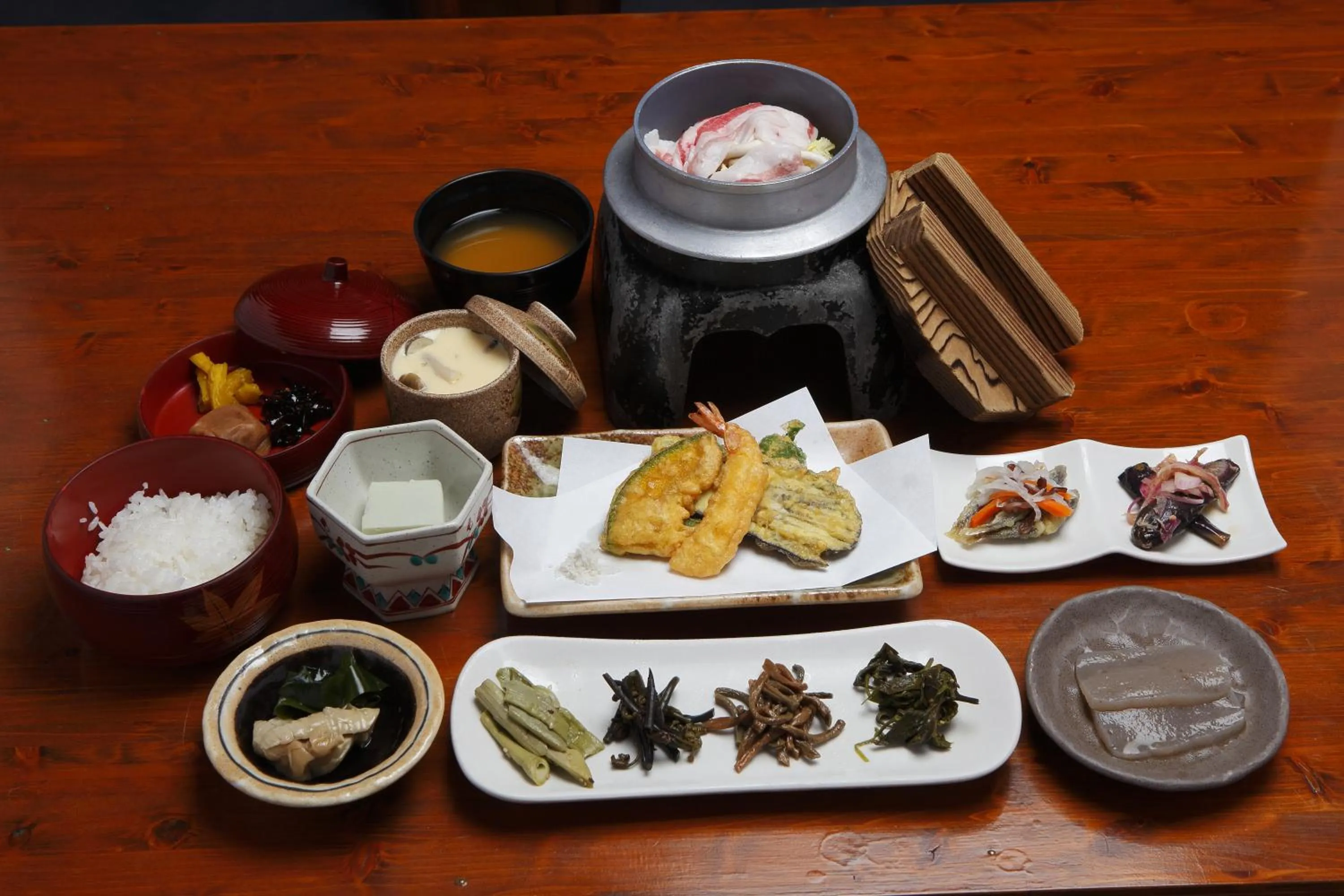 Food in Kirinosato Takahara