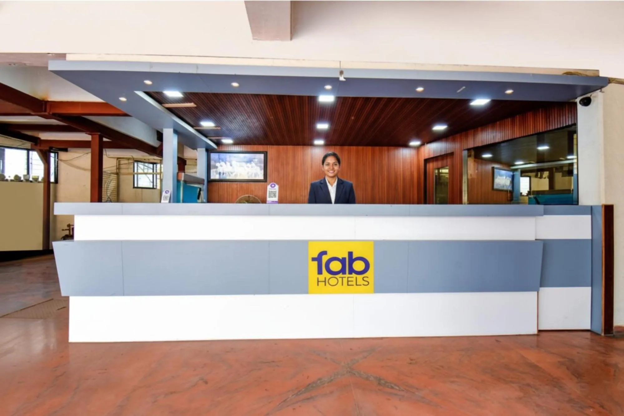 Lobby or reception in Via Yashraj Inn - BJS College