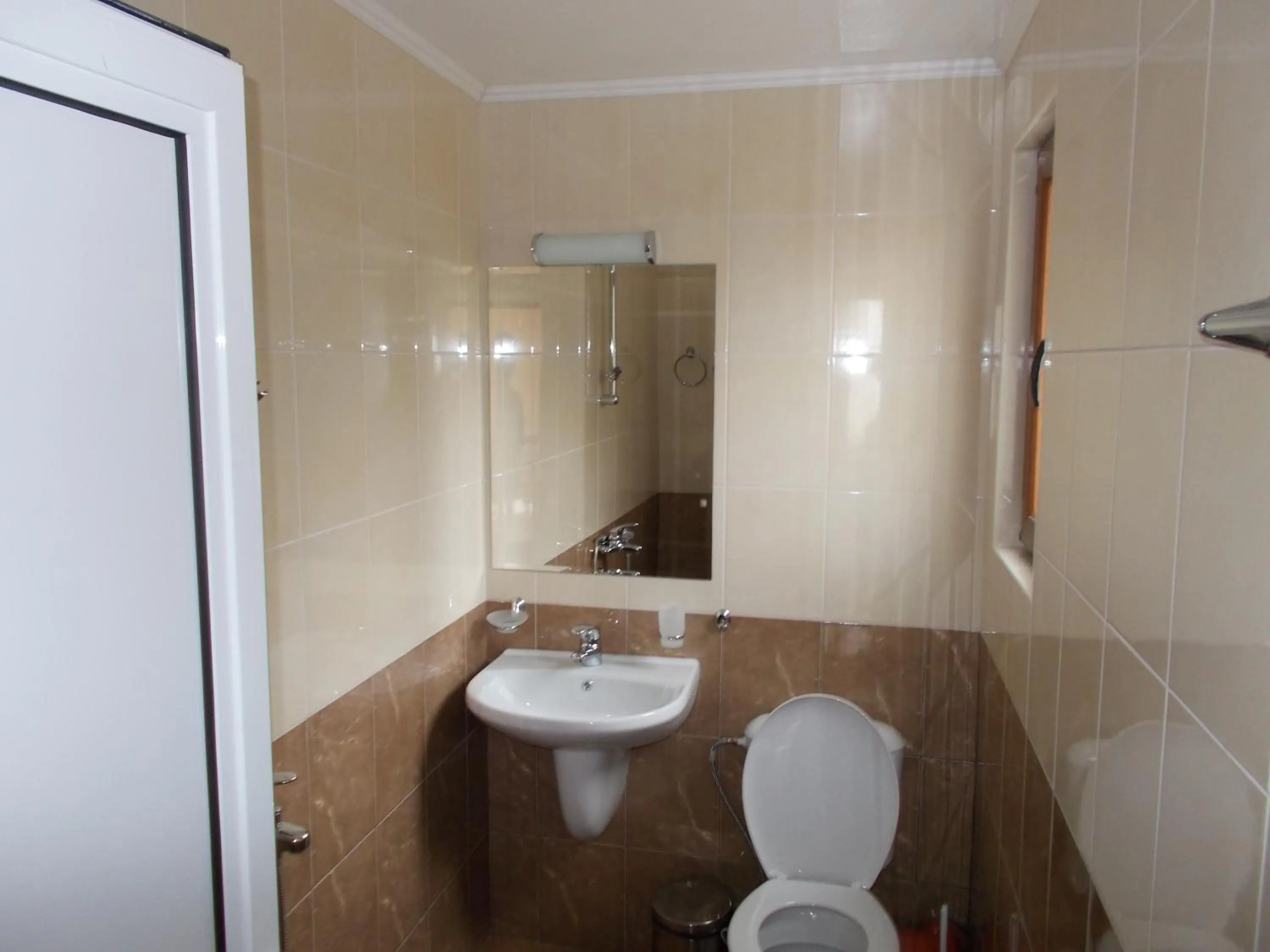 Bathroom in Panorama Family Hotel