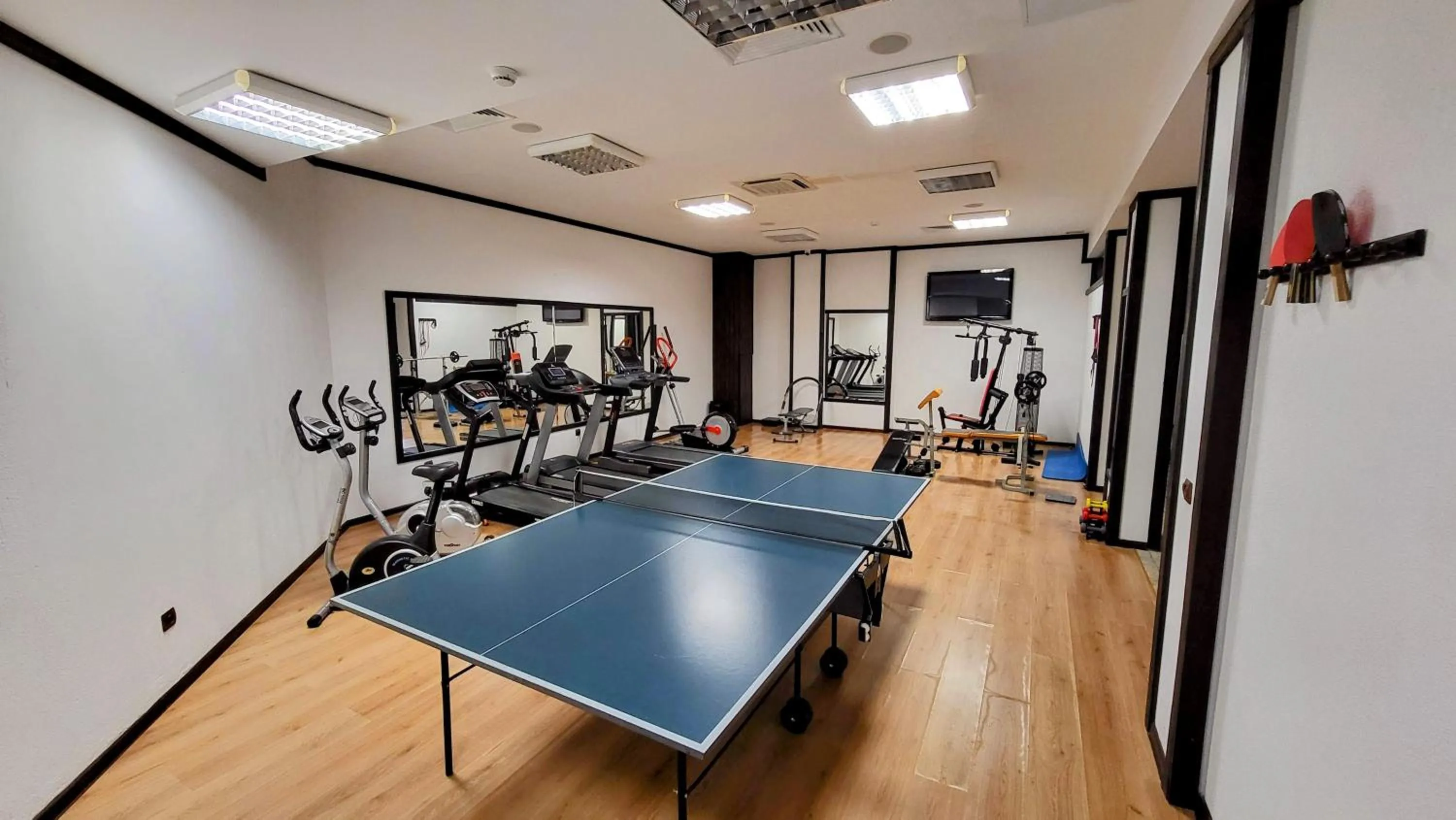 Fitness centre/facilities in Panorama Family Hotel