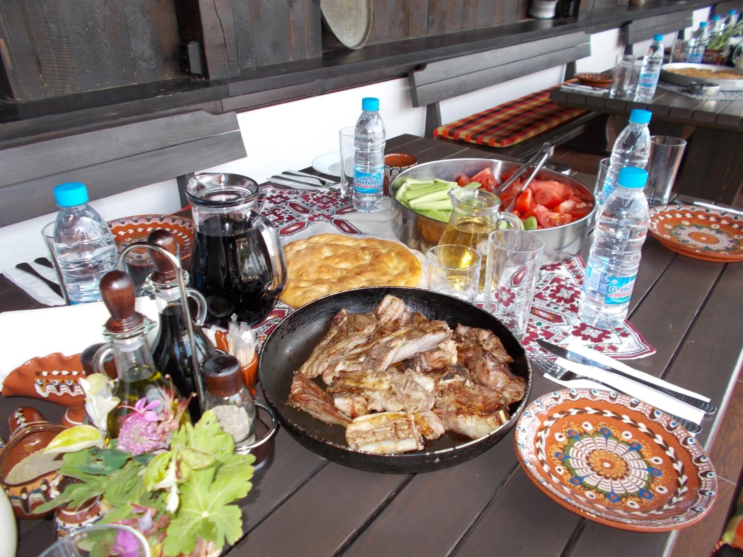 Meals in Panorama Family Hotel