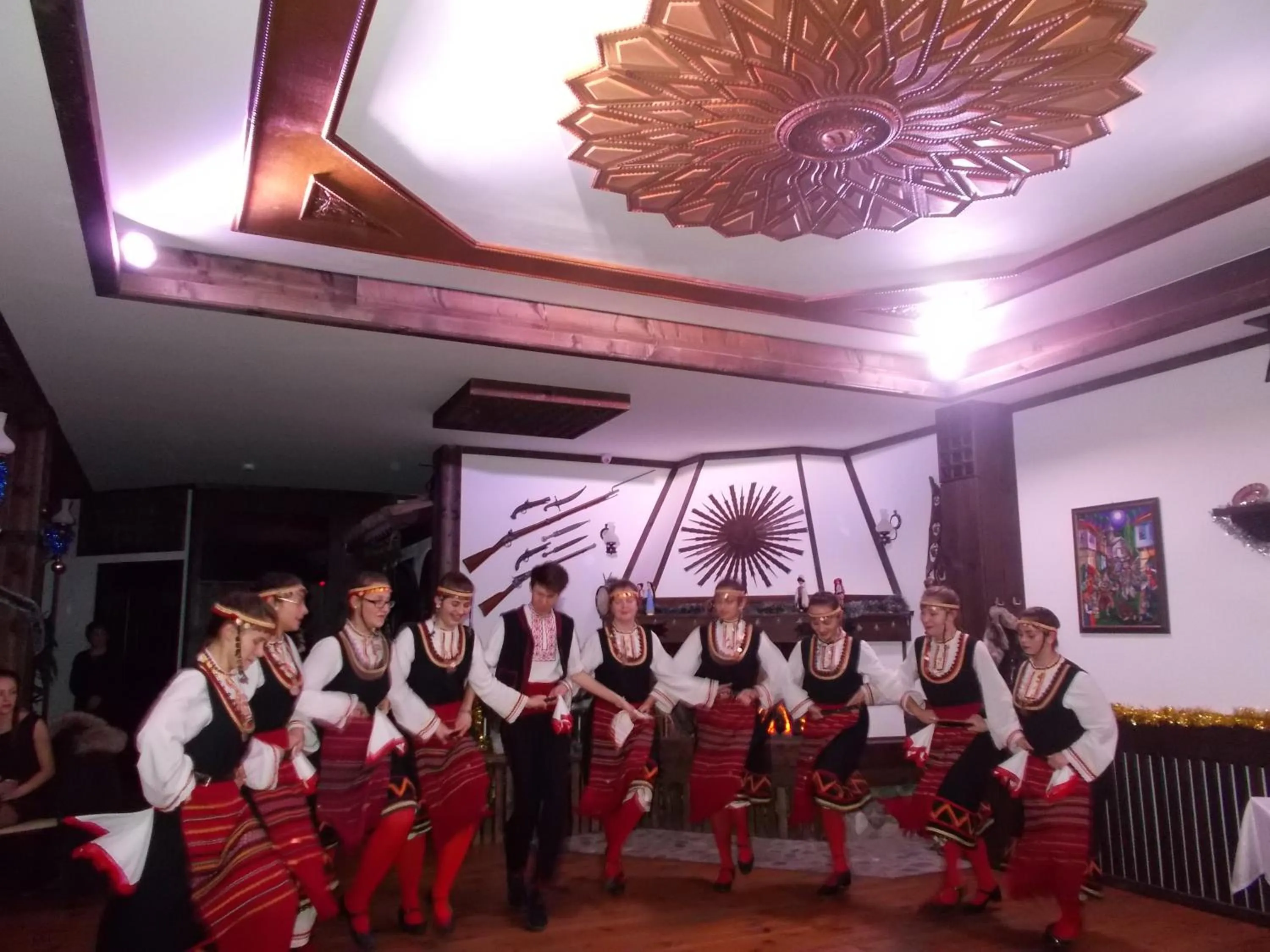 Evening entertainment in Panorama Family Hotel