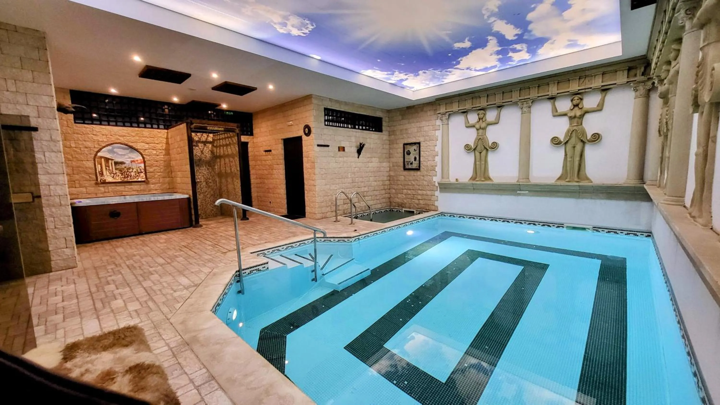 Spa and wellness centre/facilities in Panorama Family Hotel