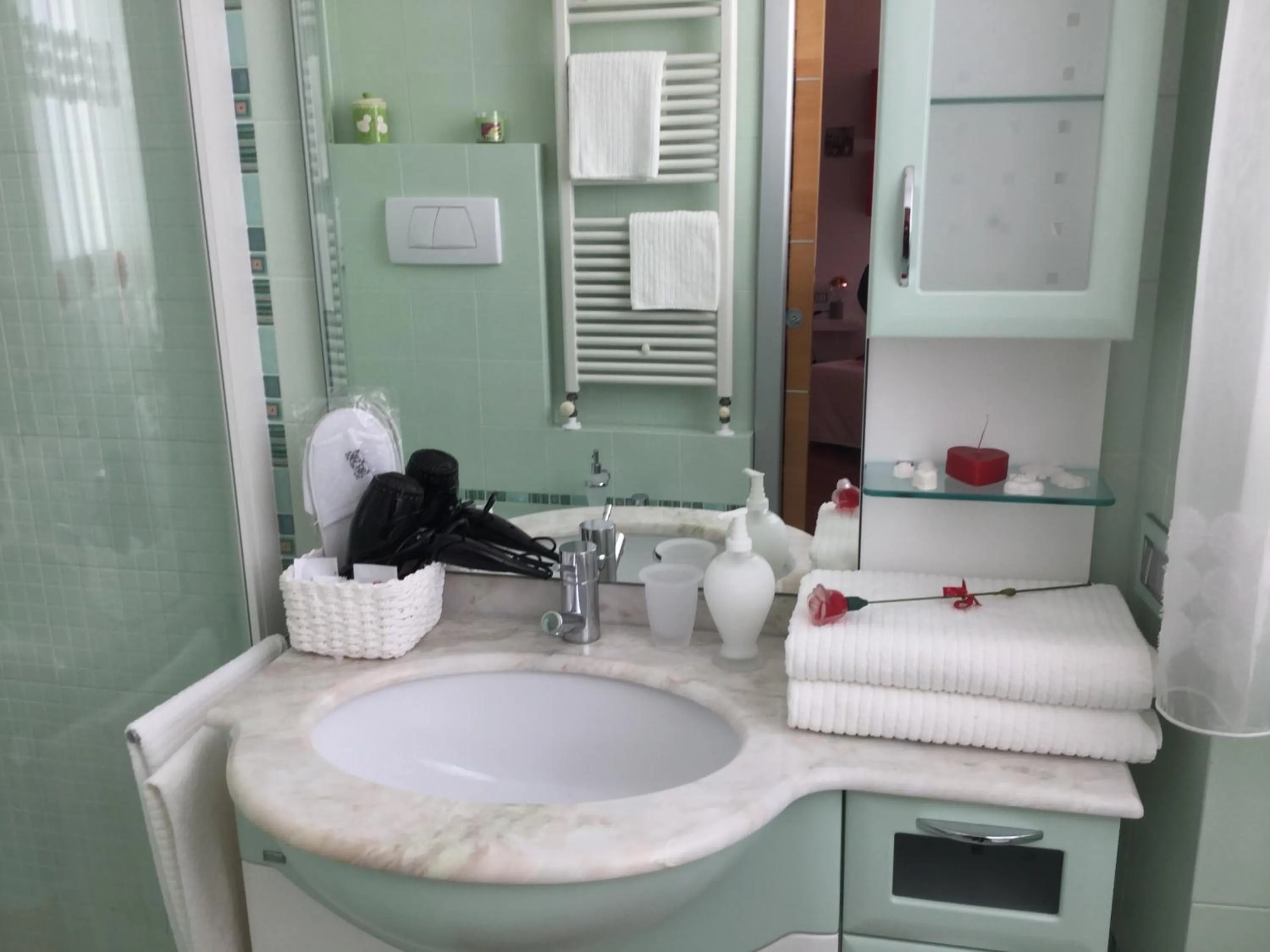 Bathroom in B&B La Favola