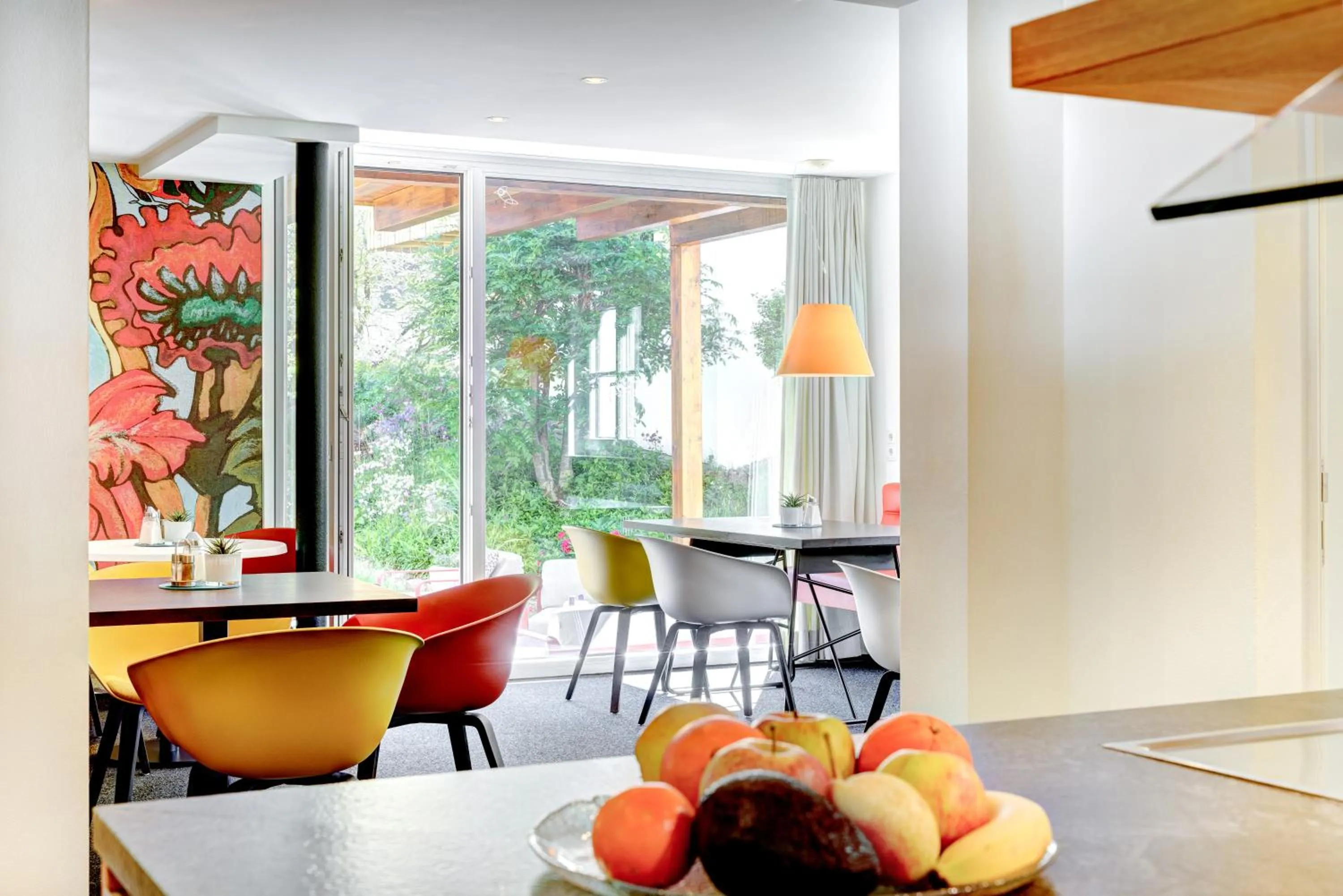 Seating area in Hotel Lün